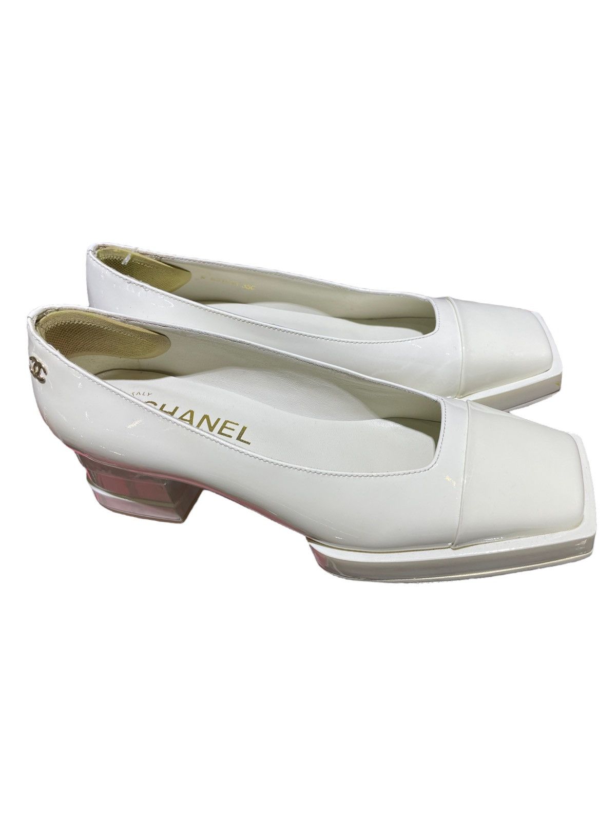 Chanel Chanel Square Toe Heels - No Box Size US 5 / IT 35 - 5 Thumbnail