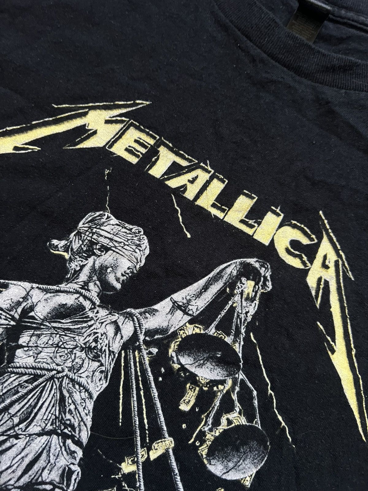 Metallica Metallica Justice For All Tracks T-Shirt XL Size US XL / EU 56 / 4 - 5 Thumbnail