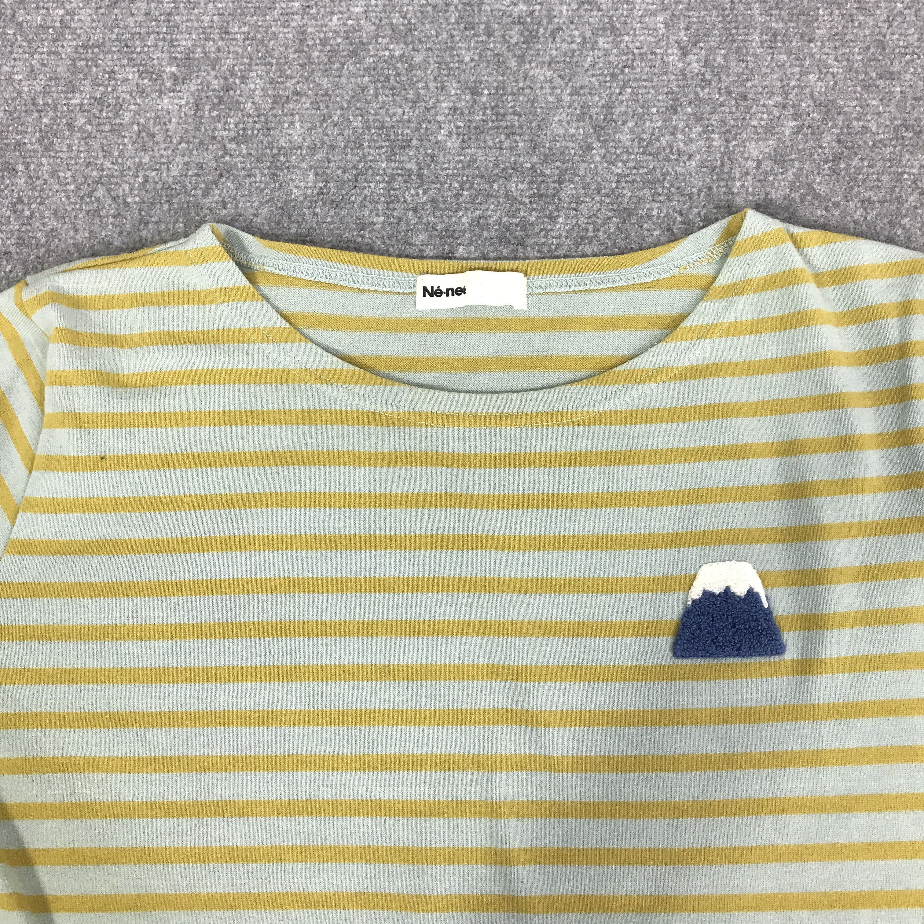 Ne-Net NE-NET ISSEY MIYAKE STRIPPED DESIGN SWEATSHIRT K87B14 Size US L / EU 52-54 / 3 - 8 Thumbnail