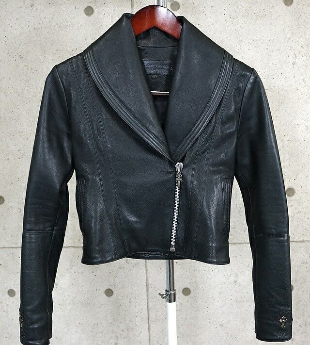 Chrome Hearts Chrome Hearts Cross Patch Leather Jacket Size XS / US 0-2 / IT 36-38 - 1 Thumbnail