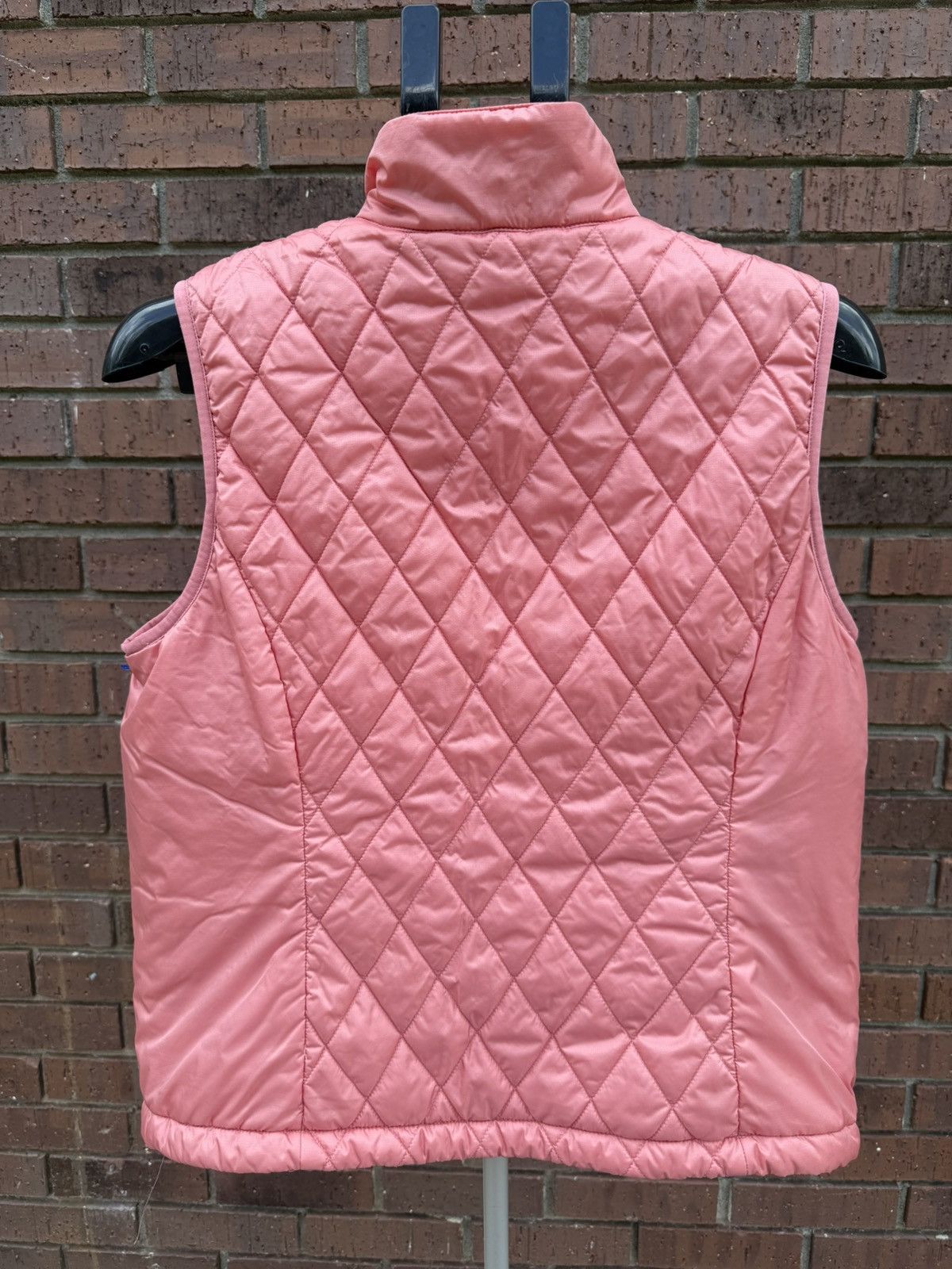 L.L. Bean LL Bean Coral Quilted Zip Vest Side Pocket Fleece Medium Size M / US 6-8 / IT 42-44 - 5 Thumbnail