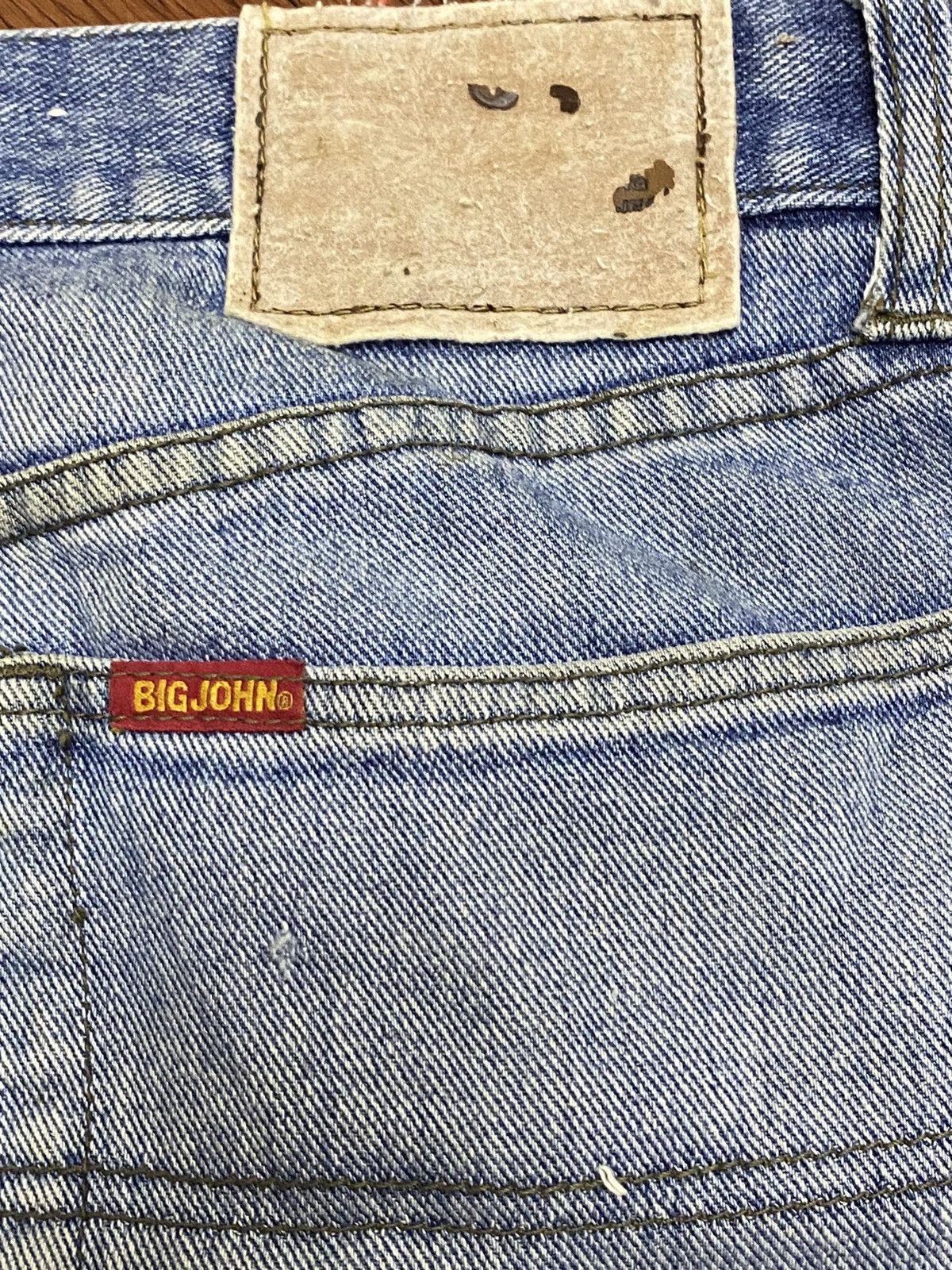 Big John Vintage Bigjohn Mud Wash Baggy Jeans Size US 32 / EU 48 - 8 Thumbnail