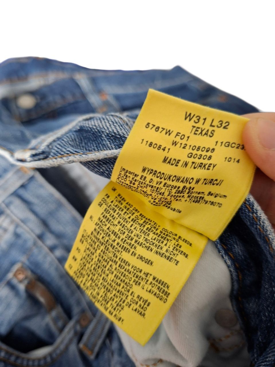 Wrangler WRANGLER VINTAGE TEXAS W31 L32 JEANS DENIM Size US 31 - 5 Thumbnail