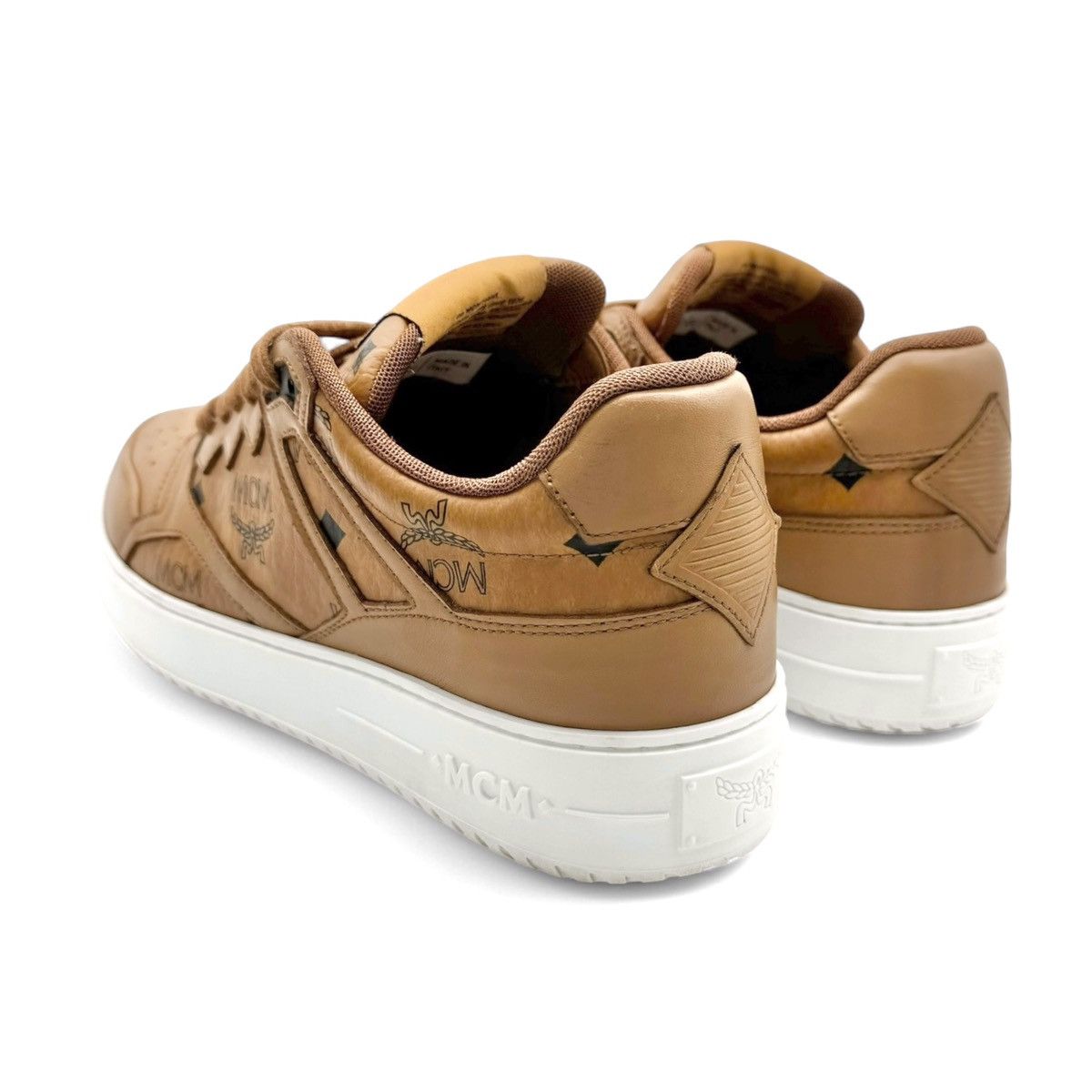 MCM MCM Neo Terrain Visetos Low-Top Sneakers Size US 8.5 / EU 41-42 - 3 Thumbnail