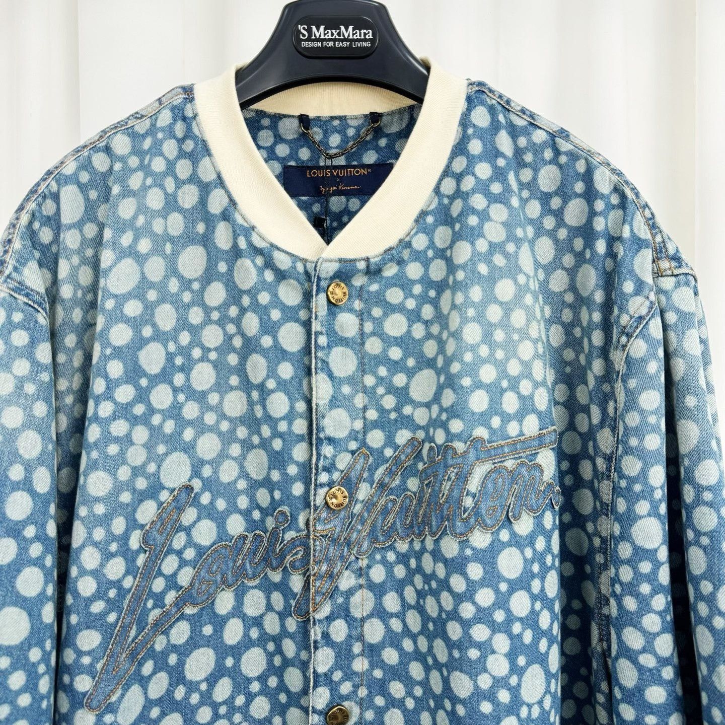 Louis Vuitton Louis Vuitton Kusama Collaboration Baseball Jacket Size US XXL / EU 58 / 5 - 7 Thumbnail