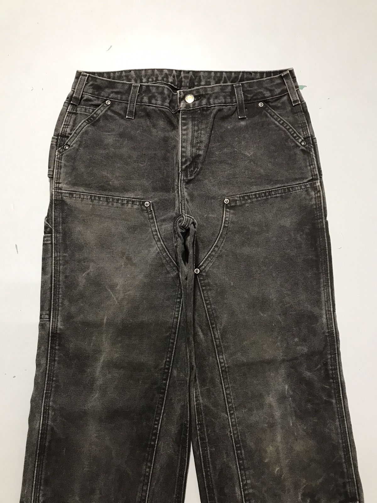 Carhartt Vintage Carhartt double knee workwear denim Size US 32 / EU 48 - 4 Thumbnail