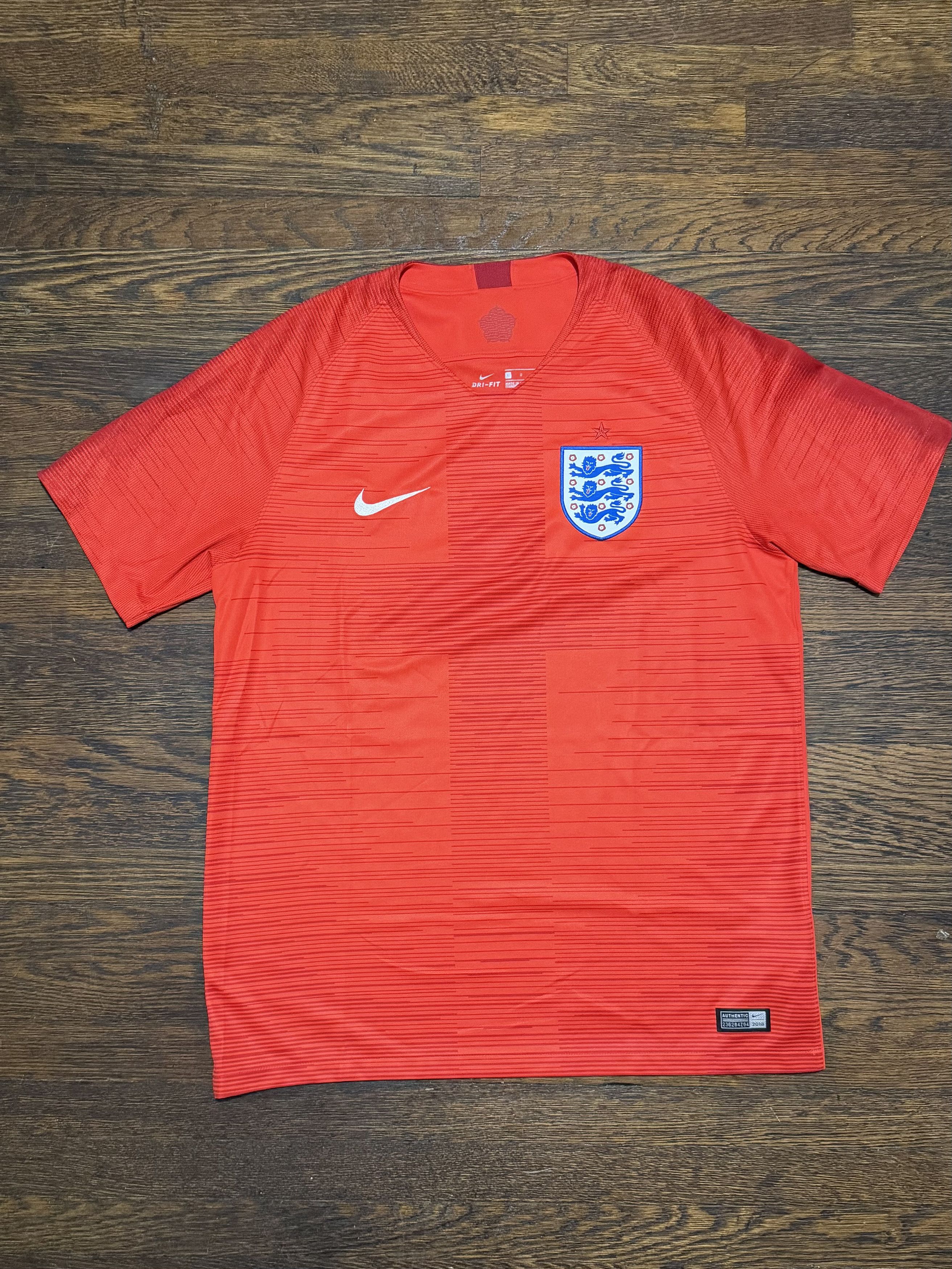 Nike England National team 2018 Authentic Away Jersey Size US L / EU 52-54 / 3 - 1 Thumbnail