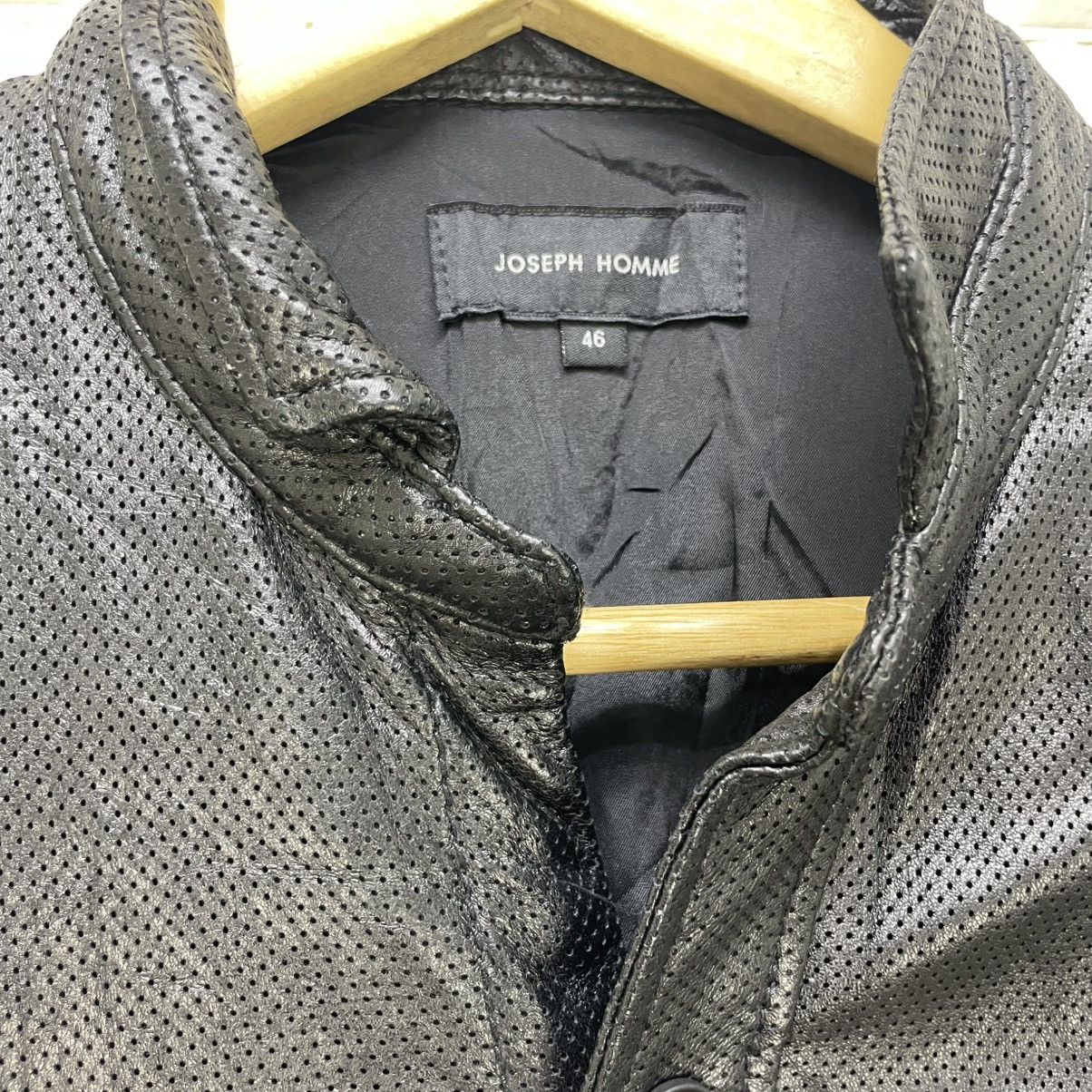 Genuine Leather × JOSEPH HOMME Japanese Brand Joseph Homme Polo Button Up Sheep Skin Size US M / EU 48-50 / 2 - 4 Thumbnail