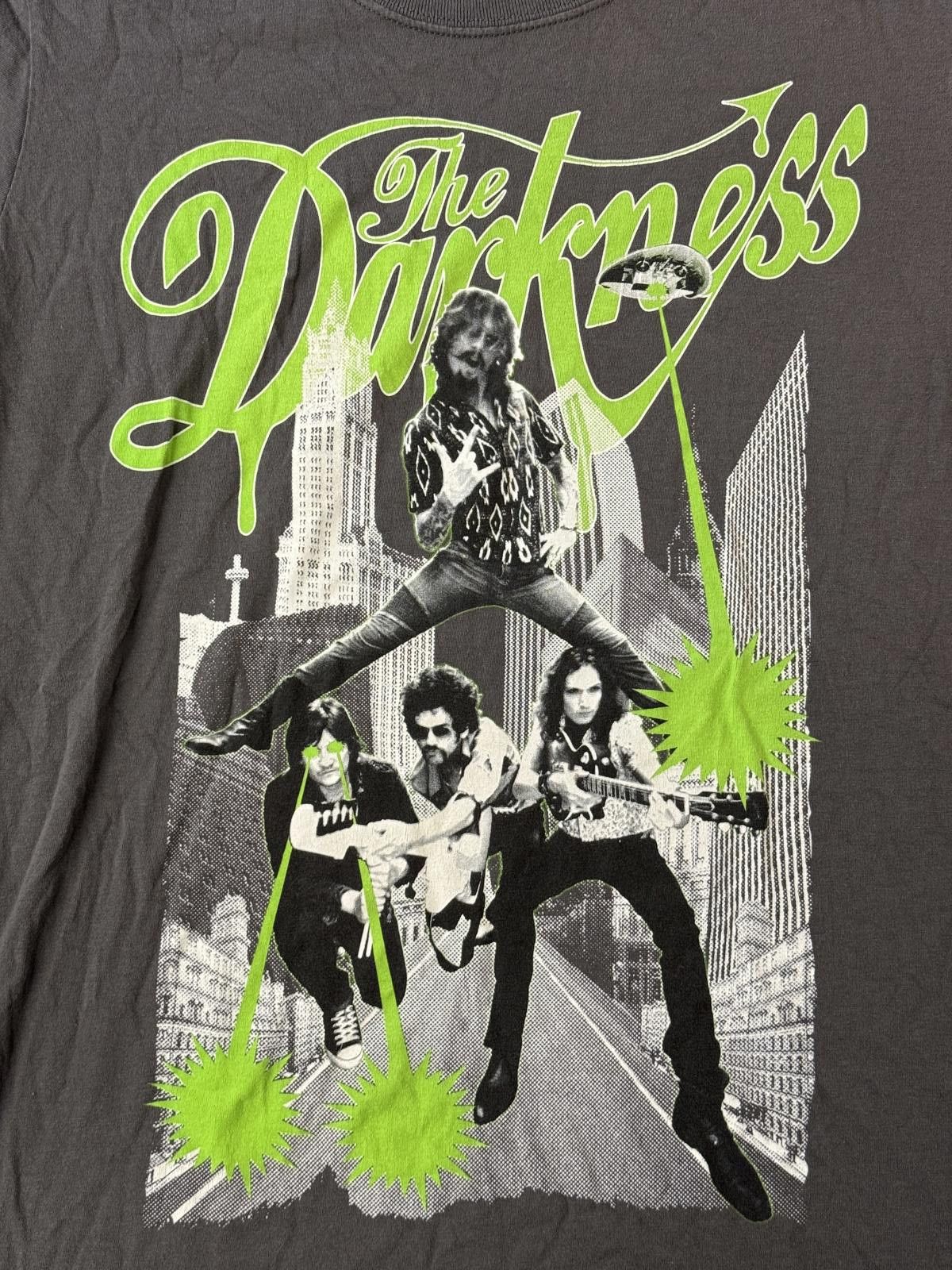 Gildan The Darkness Band T-shirt Godzilla City Tee - M Size US M / EU 48-50 / 2 - 3 Thumbnail