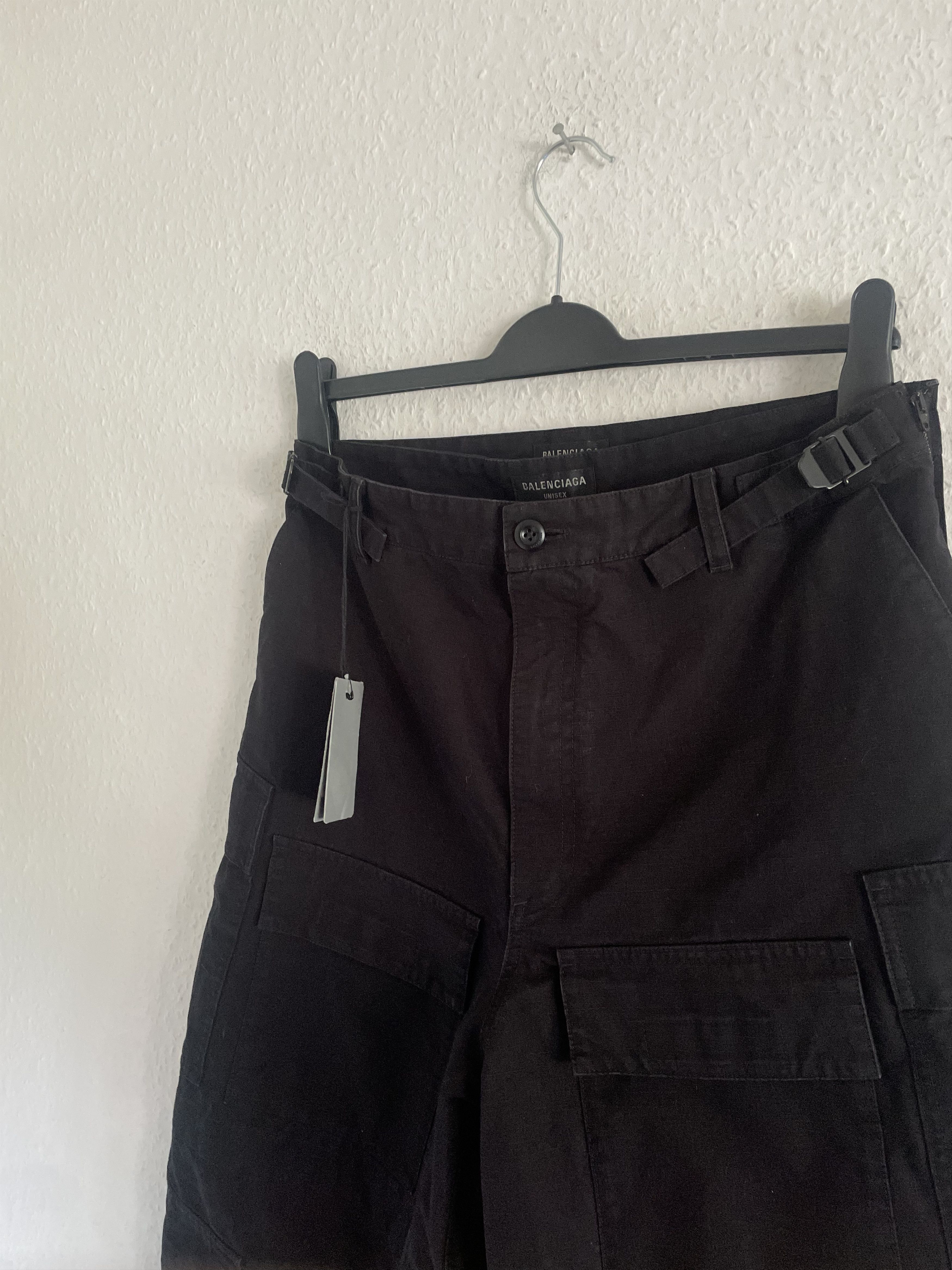 Balenciaga SS23 Runway Mod Show Apron Skirt Cargo Pants Size US 31 - 7 Thumbnail