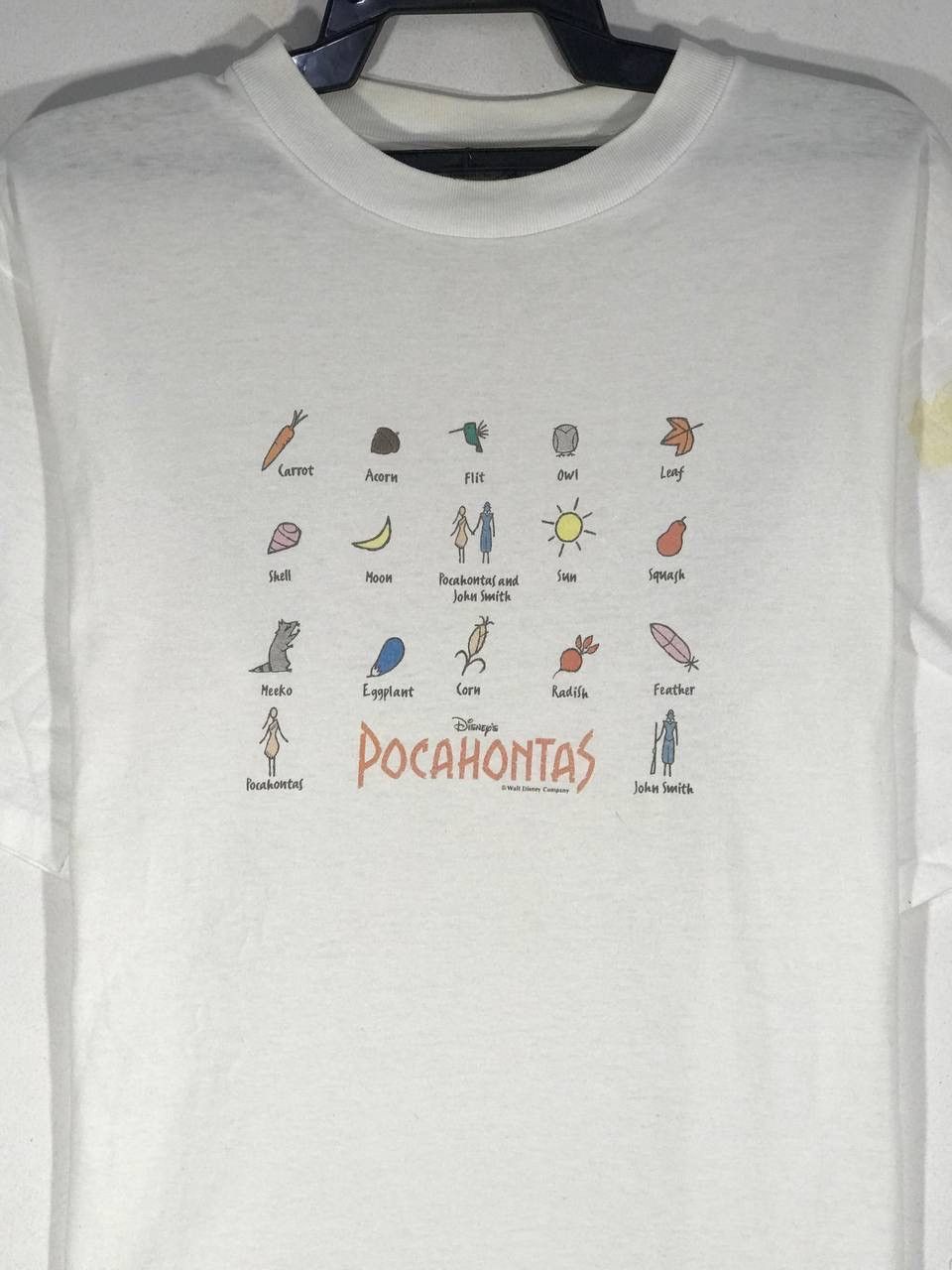 Disney vintage pocahontas cartoon princess disney John smith Size US L / EU 52-54 / 3 - 3 Thumbnail