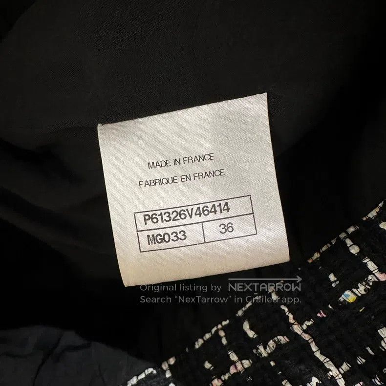 Chanel Chanel Beach series stand-up collar tweed jacket Size XS / US 0-2 / IT 36-38 - 4 Thumbnail