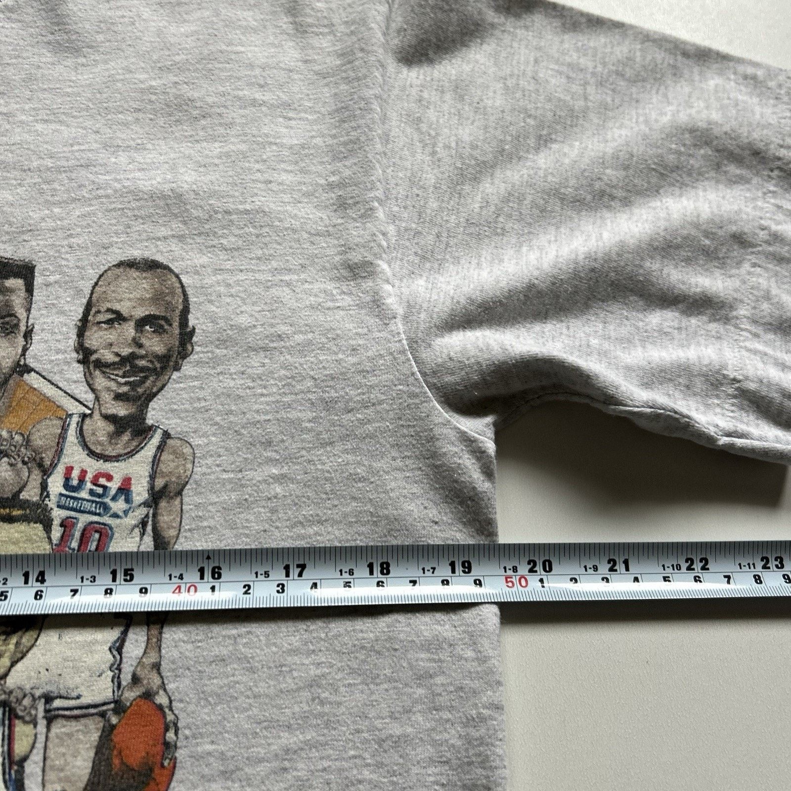 Salem Sportswear Vintage 90s USA Olympic Basketball Dream Team T Shirt Medium Size US M / EU 48-50 / 2 - 6 Thumbnail