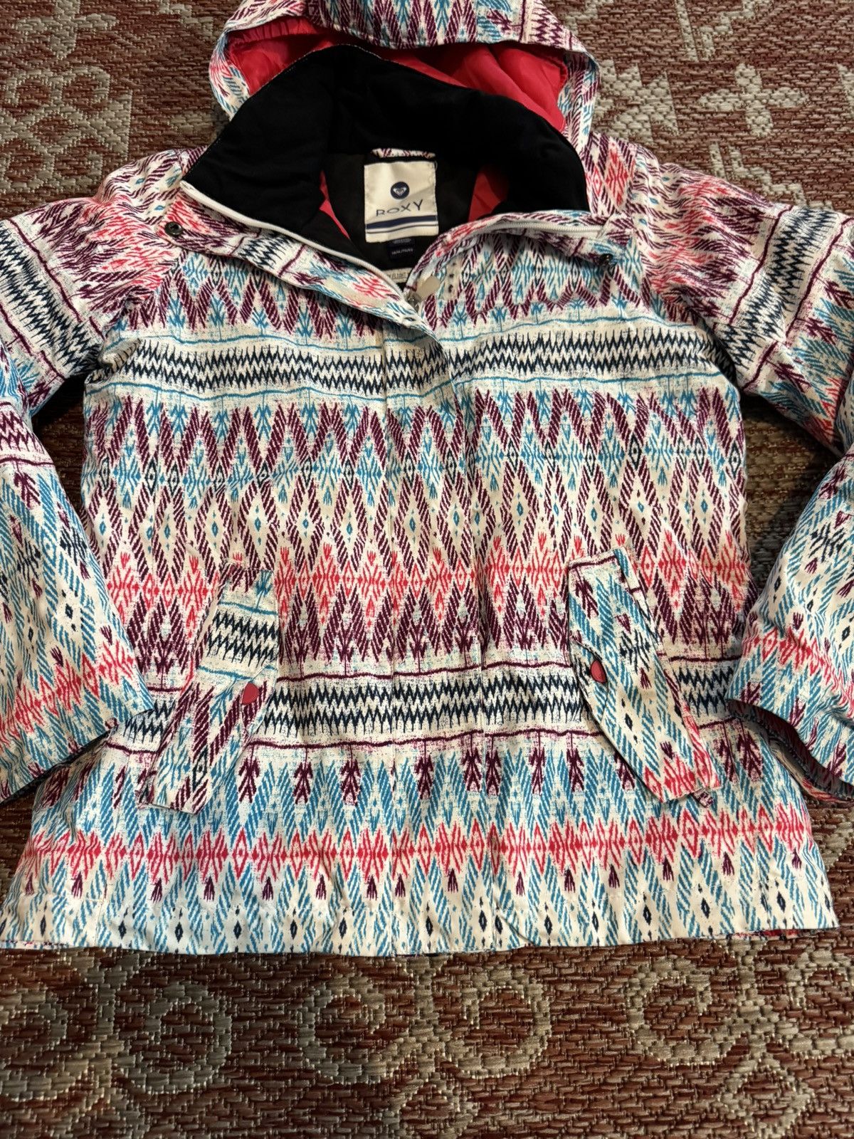Other Women’s Roxy Ski Jacket Multi Color Sz YXL WSMALL Y2K Size S / US 4 / IT 40 - 2 Thumbnail