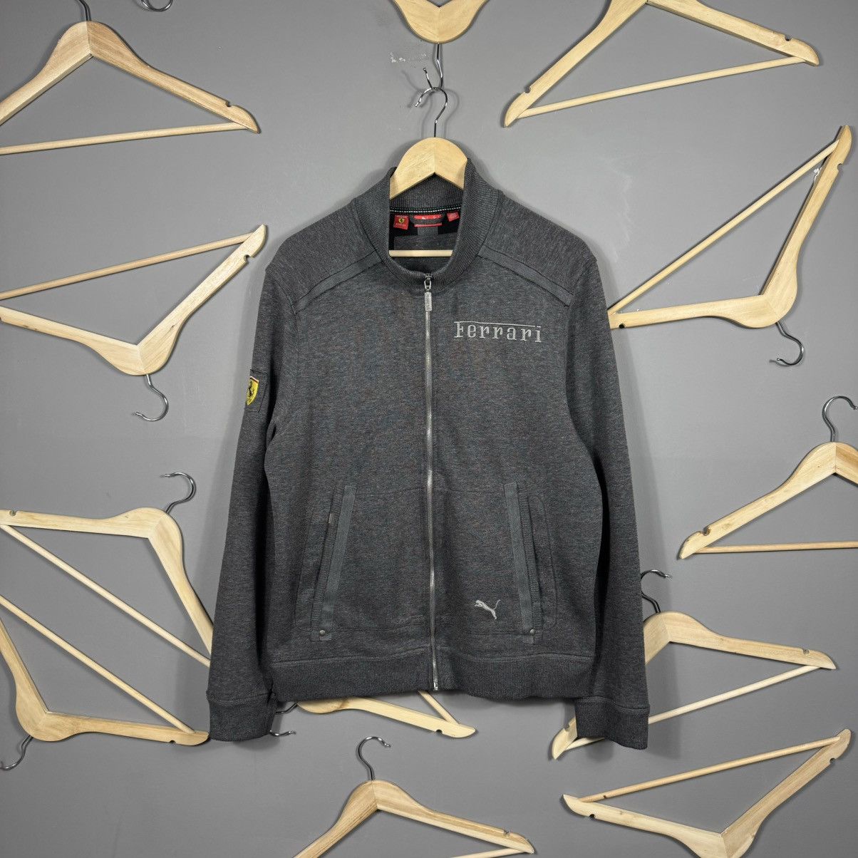 Ferrari × Puma Puma Ferrari Track Jacket Size US L / EU 52-54 / 3 - 1 Thumbnail