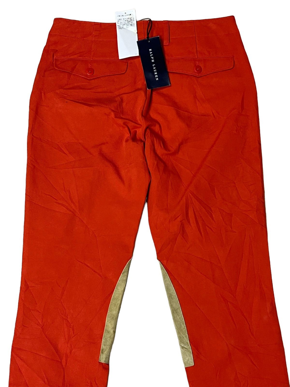 Polo Ralph Lauren NEW🔥RALPH LAUREN WOMEN SUEDE TRIM EQUESTRIAN RIDING PANT Size 30" / US 8 / IT 44 - 5 Thumbnail