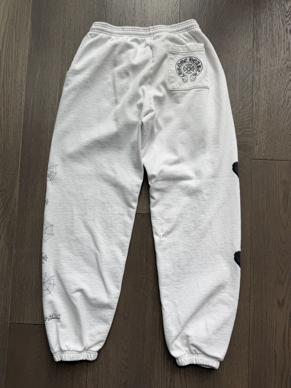 Chrome Hearts Size XL - Chrome Hearts Deadly Doll White Sweatpants Size US 36 / EU 52 - 2 Thumbnail