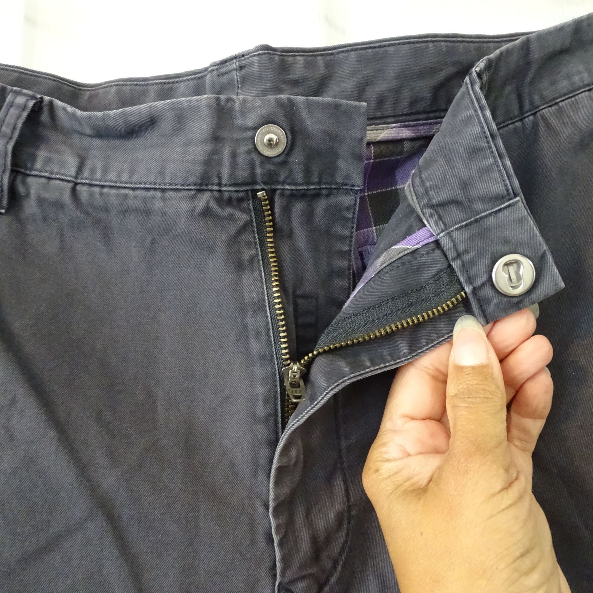 Bonobos Bonobos Washed Chinos Slim Straight Gray Men Pants Size 38 Size US 38 / EU 54 - 2 Thumbnail