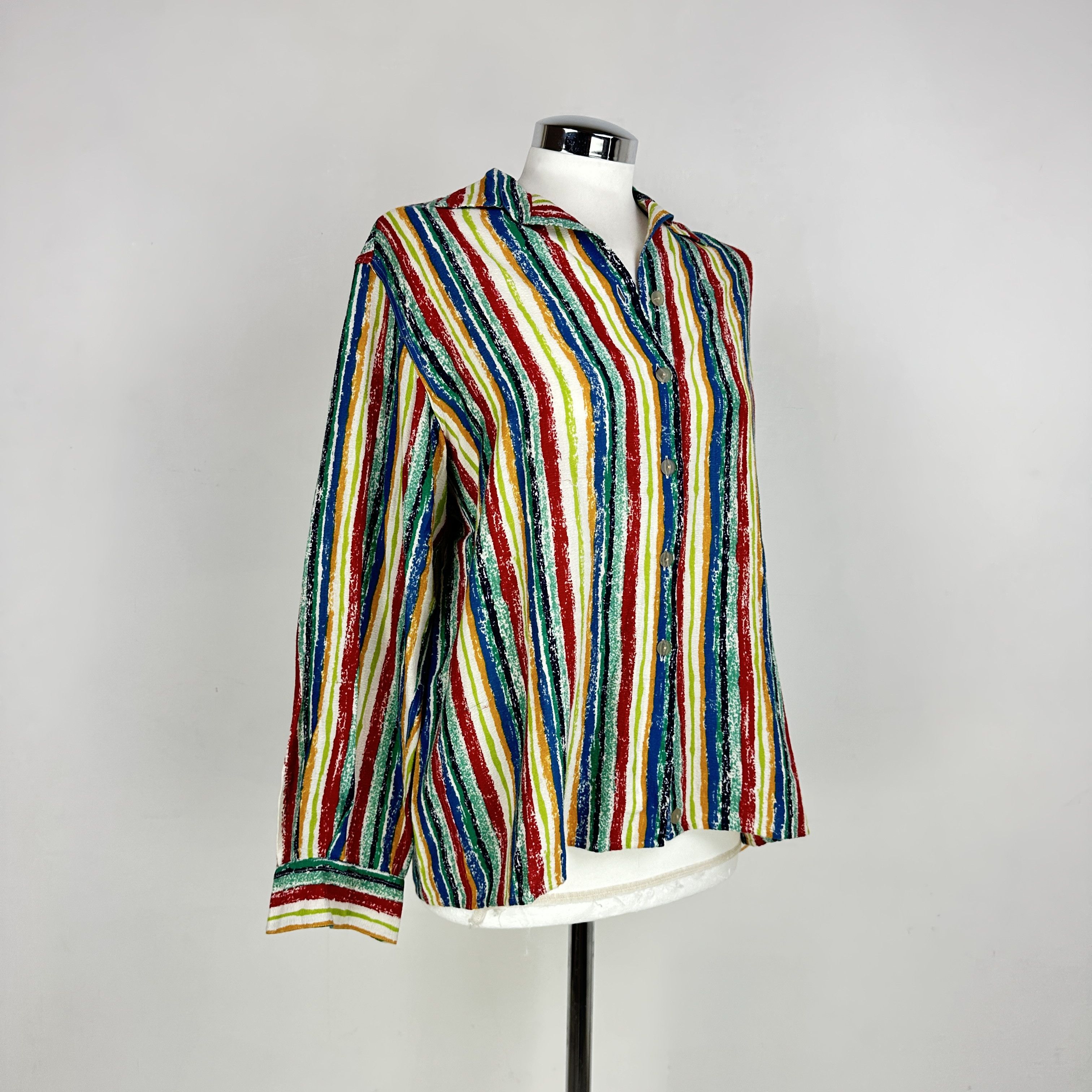 Missoni Camicia MISSONI Cotone Righe Multicolor – 44 IT Size M / US 6-8 / IT 42-44 - 4 Thumbnail