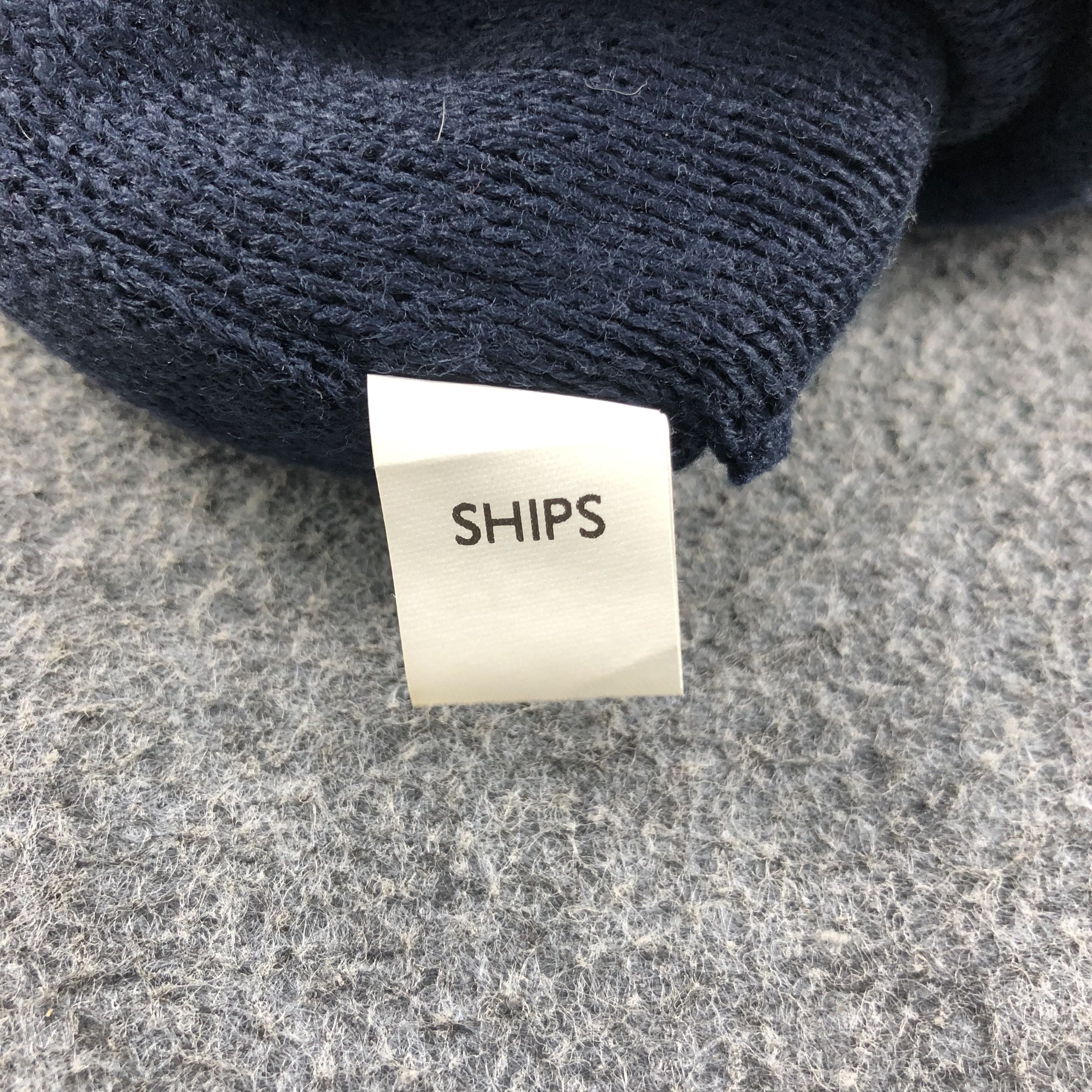 SHIPS Ships Cable Knit Beanie Snowcap Snow Hat B43 Size ONE SIZE - 4 Thumbnail