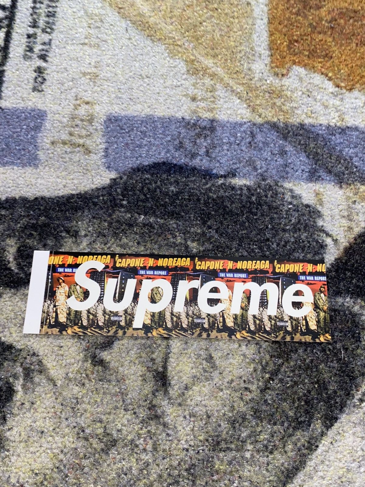 Supreme Supreme Capone N Noreaga Box Logo Sticker Size ONE SIZE - 1 Preview