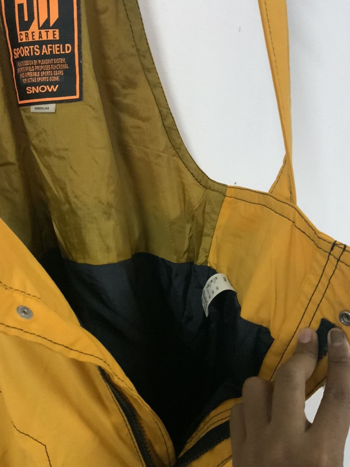Japanese Brand Vintage SA Create Pleasant System Ski Winter Session Overall Size US 35 - 14 Thumbnail