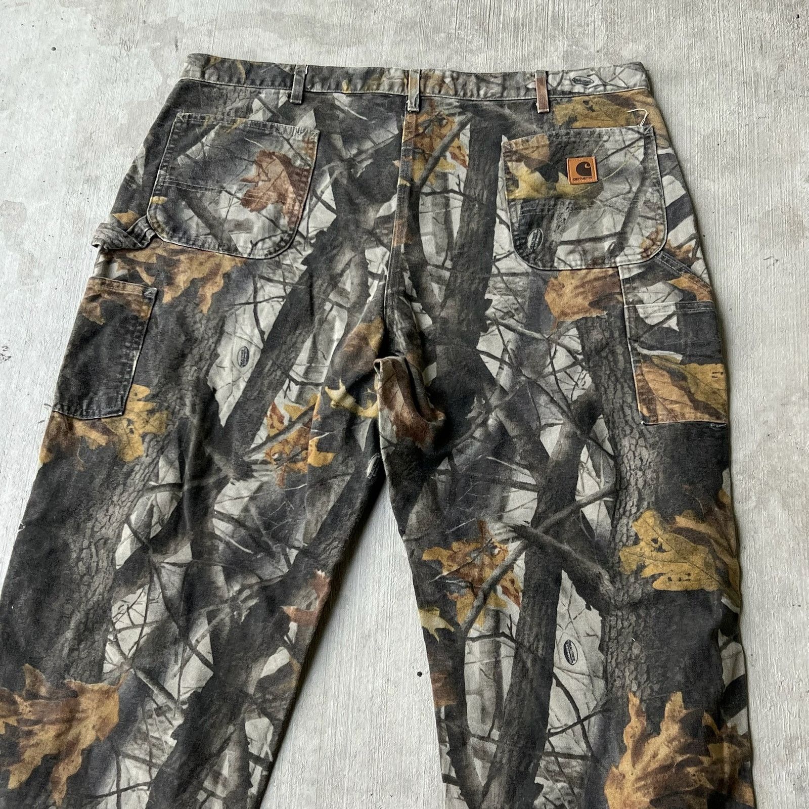 Carhartt × Vintage Carhartt realtree camo work wear carpenter pants Size US 43 - 5 Thumbnail