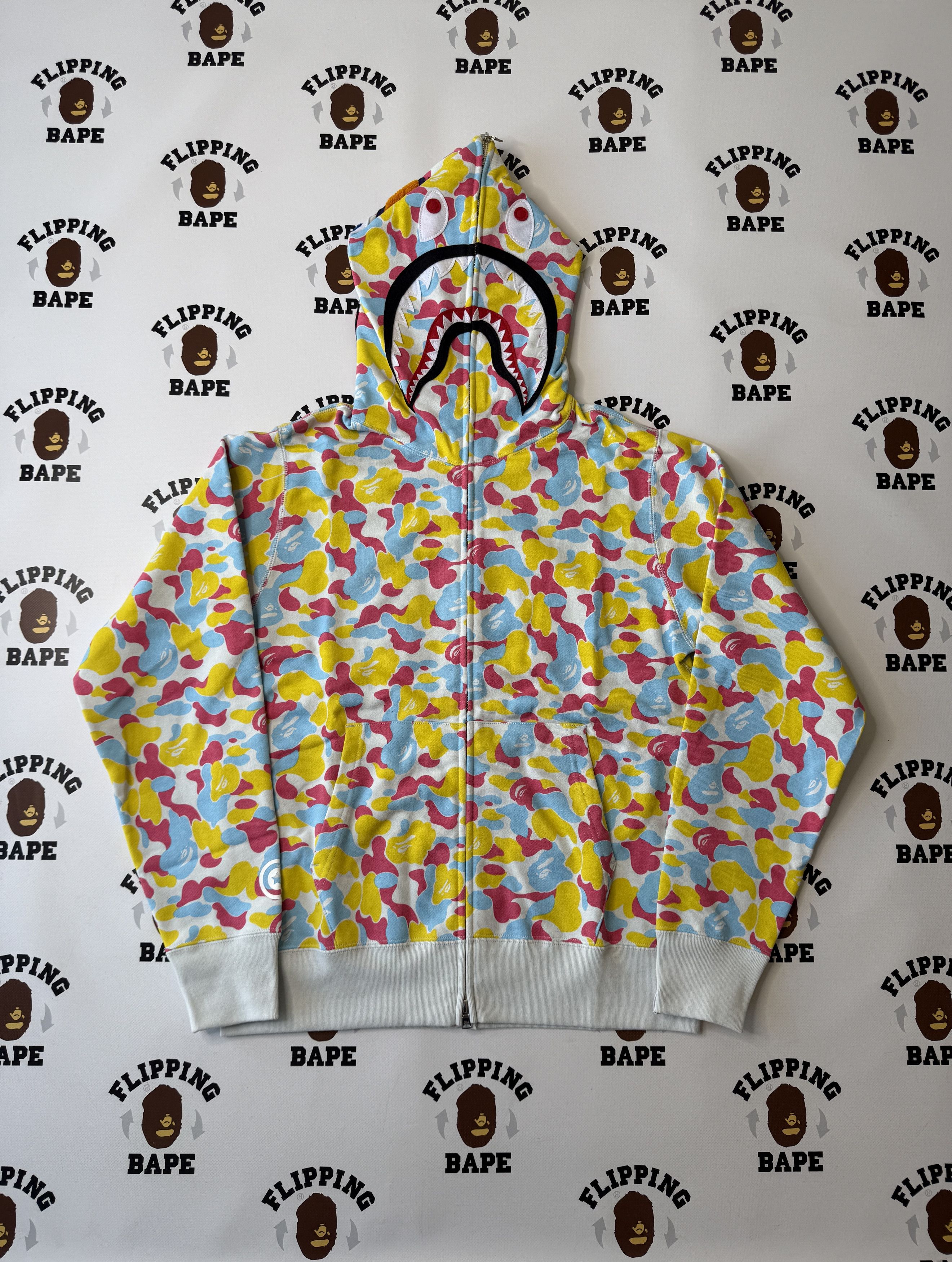 Bape BAPE SANYA SEPARATE SHARK FULL ZIP HOODIE Size US M / EU 48-50 / 2 - 2 Thumbnail