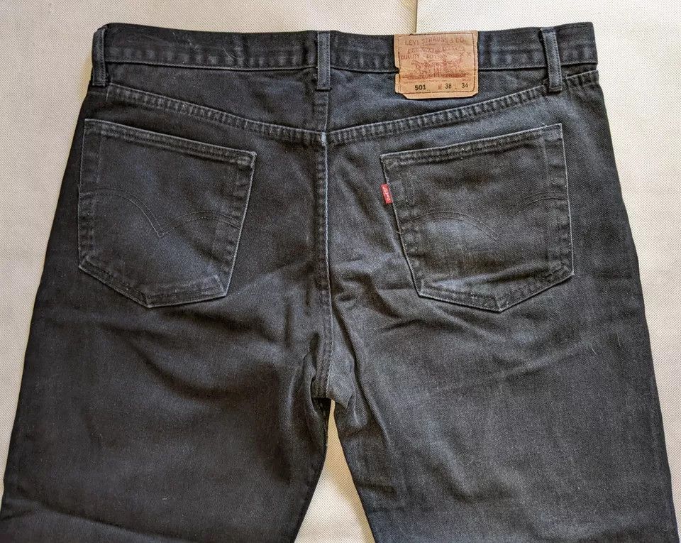 Levi's LEVI'S LEVIS jeans W38 L34 made in USA (jeans shortened) Size US 38 / EU 54 - 4 Thumbnail