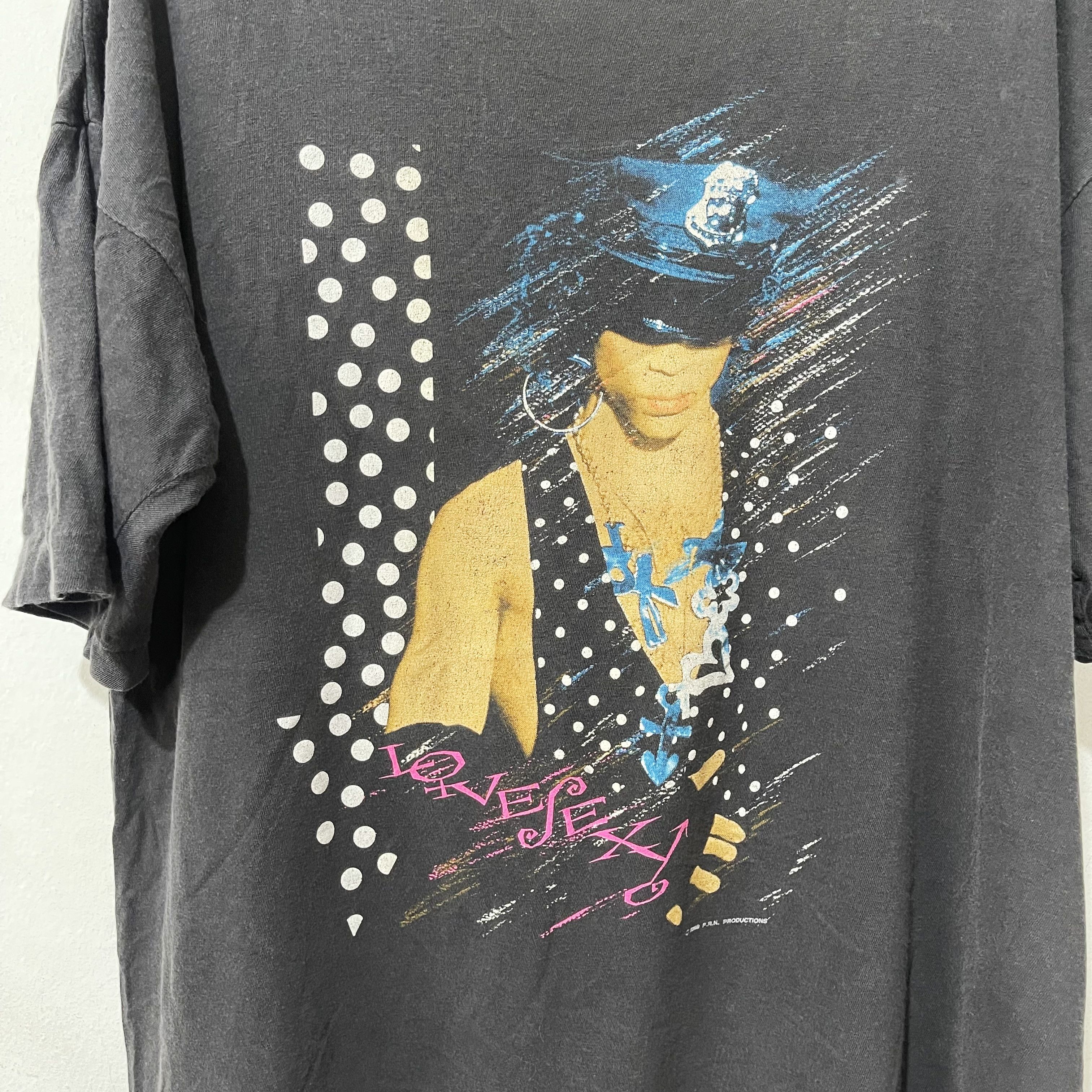Band Tees Vintage 1988 Prince Lovesexy Tour T-Shirt Size US XL / EU 56 / 4 - 2 Thumbnail