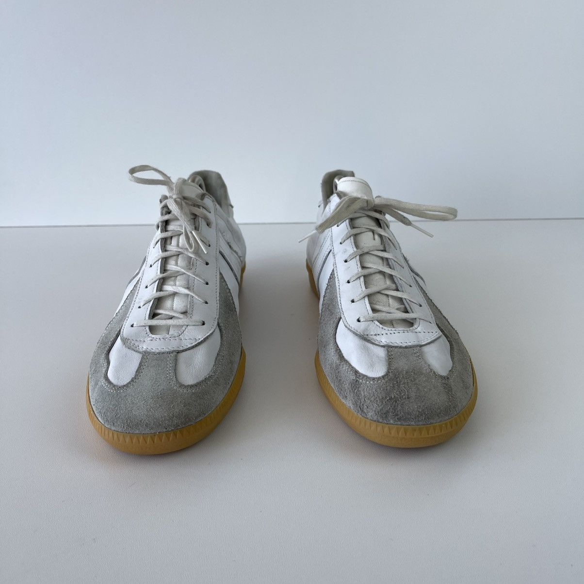 Vintage BW Sport 305 German Army Military Vintage Sneakers White Size US 13 / EU 46 - 5 Thumbnail