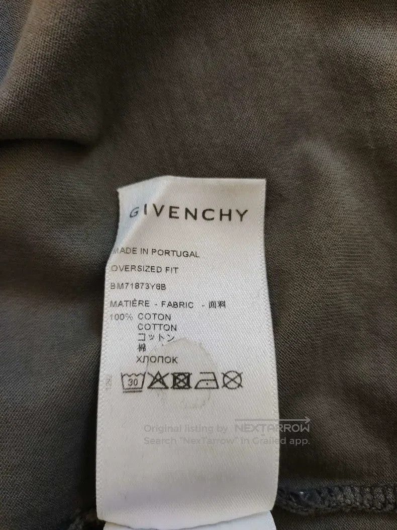 Givenchy Givenchy Spray Paint Short Sleeve T Size US M / EU 48-50 / 2 - 5 Thumbnail