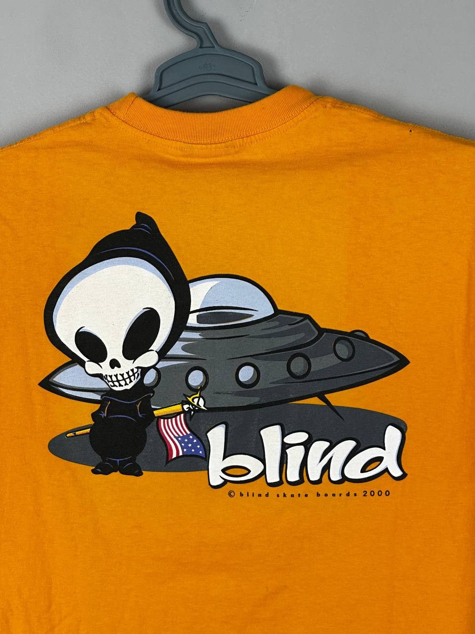 Blind Skateboards Vintage Blind Skateboards Made In USA Graphic Tee Size US L / EU 52-54 / 3 - 17 Thumbnail