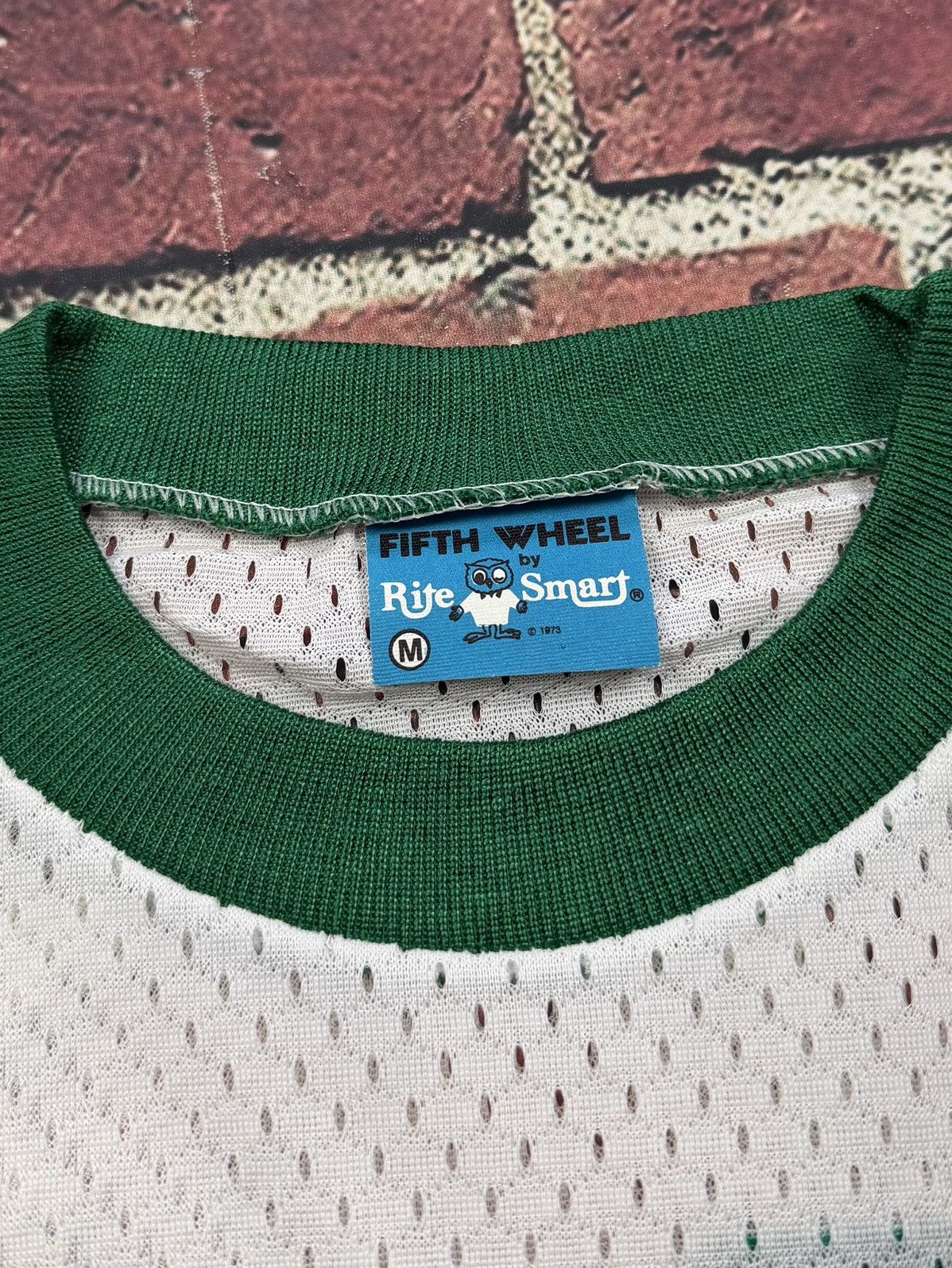 Other Vintage 70s Mesh Jersey #44 Nylon Fifth Wheel Rite Smart Size US M / EU 48-50 / 2 - 7 Thumbnail