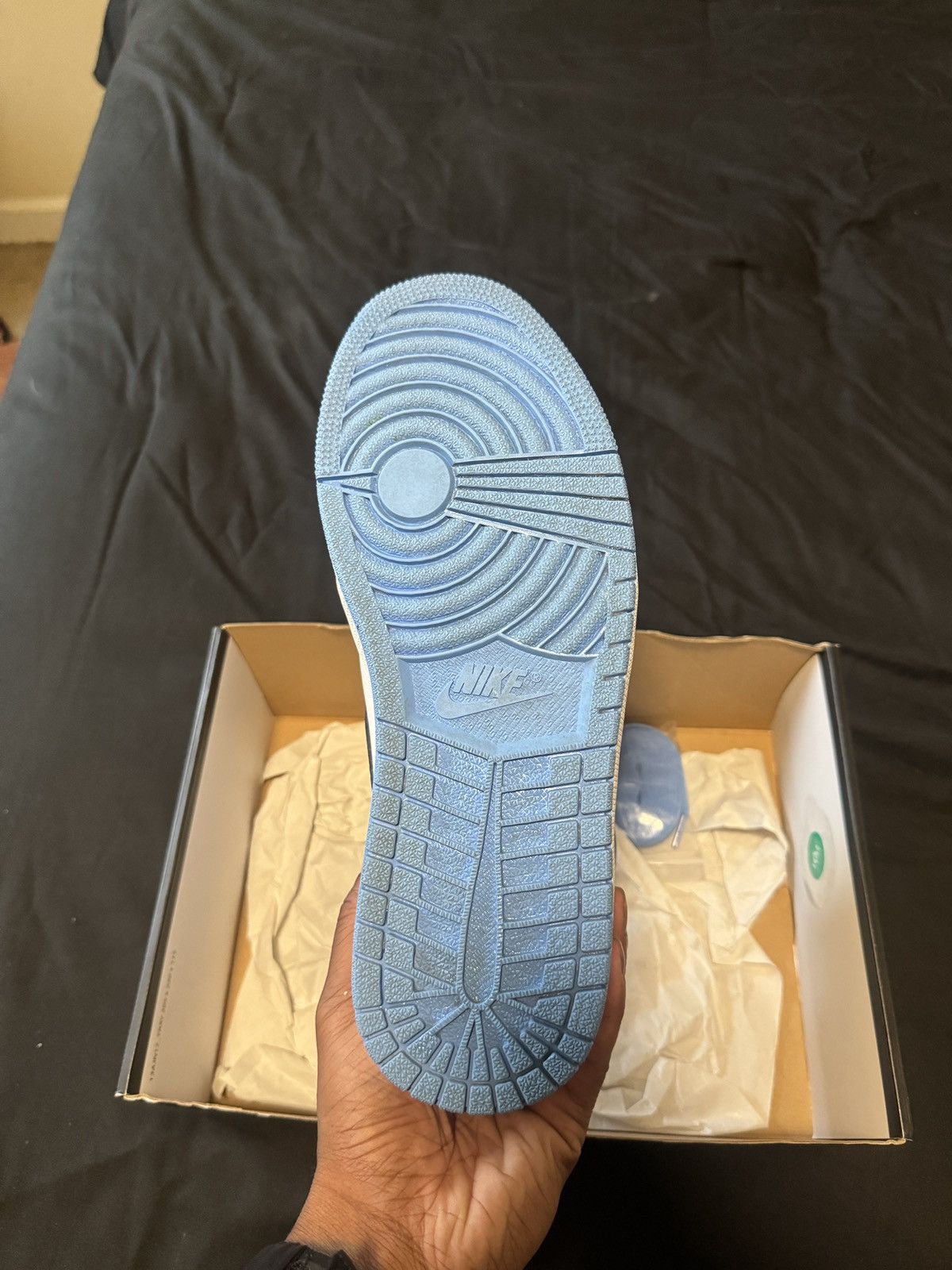 Jordan Brand Jordan 1 University Blue Size US 9.5 / EU 42-43 - 8 Thumbnail