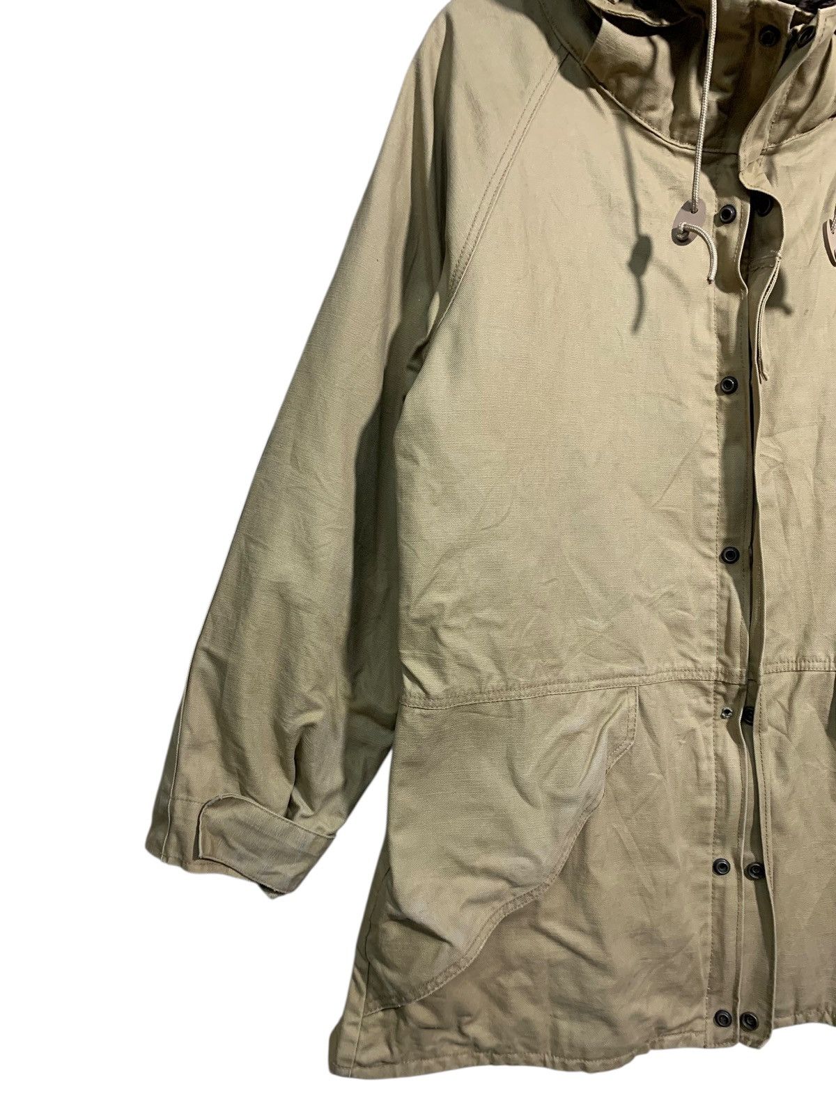Japanese Brand 🔥TETSUO CANVAS WITH FUR PARKA JACKETS Size US L / EU 52-54 / 3 - 2 Thumbnail