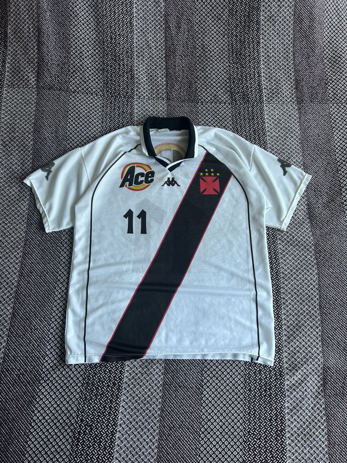 Kappa Vintage Kappa Vasco De Gama 1999/00 Football Jersey Replica Size US M / EU 48-50 / 2 - 1 Thumbnail