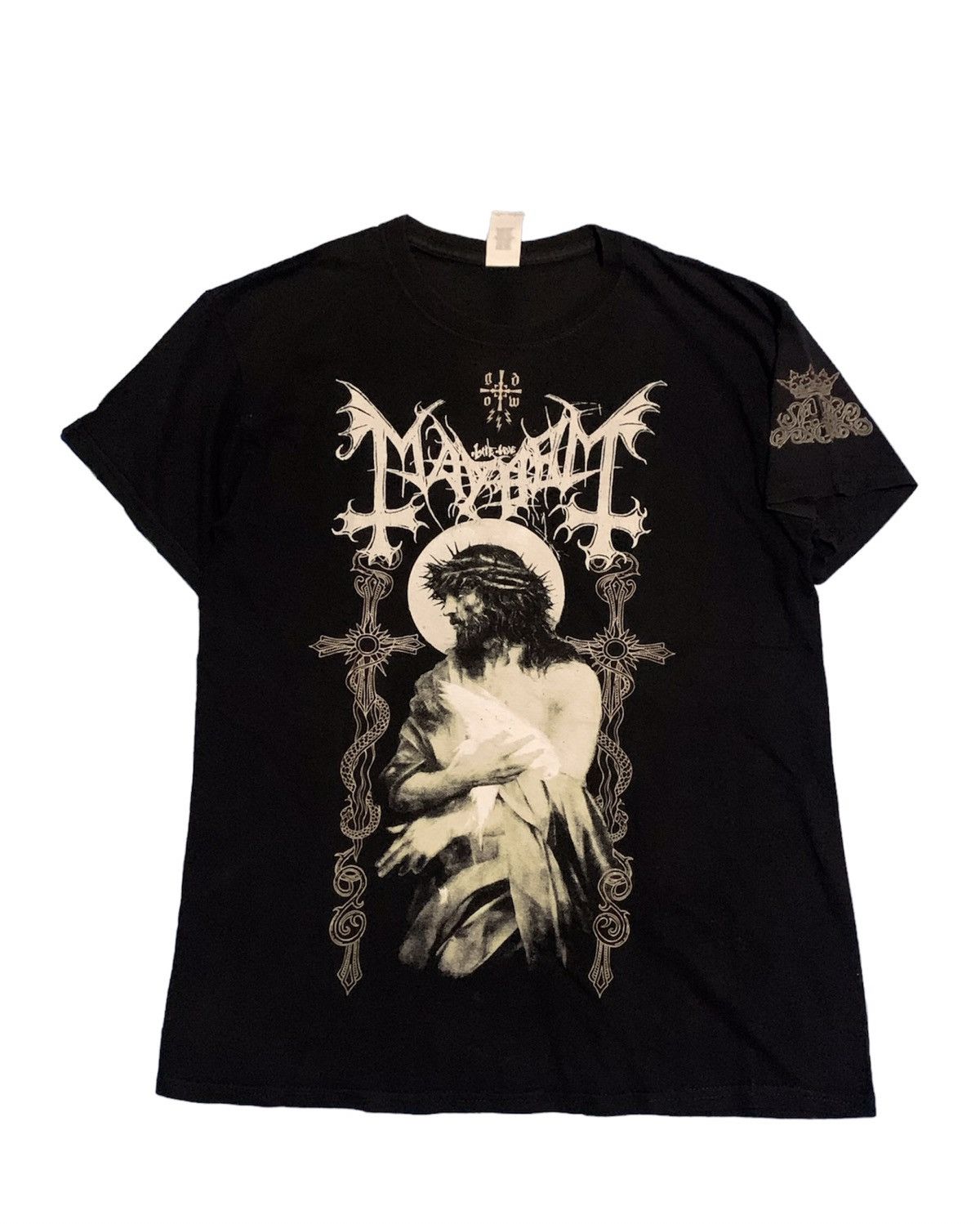 Band Tees × Vintage Mayhem Black Metal Shirt Size US M / EU 48-50 / 2 - 1 Thumbnail
