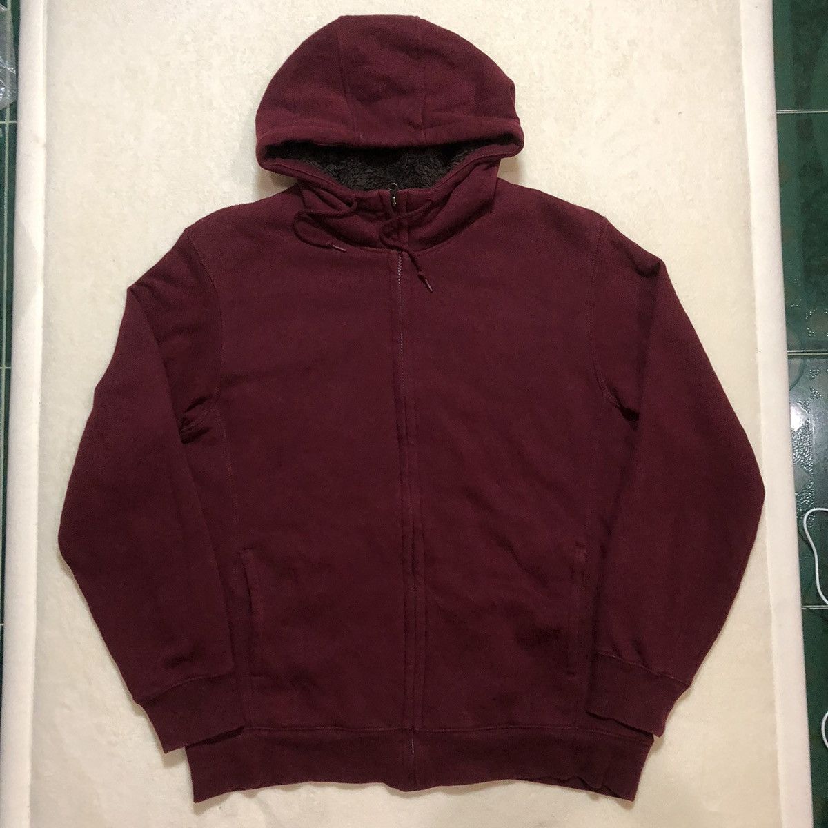 Zip hoodie uniqlo sherpa hotsell