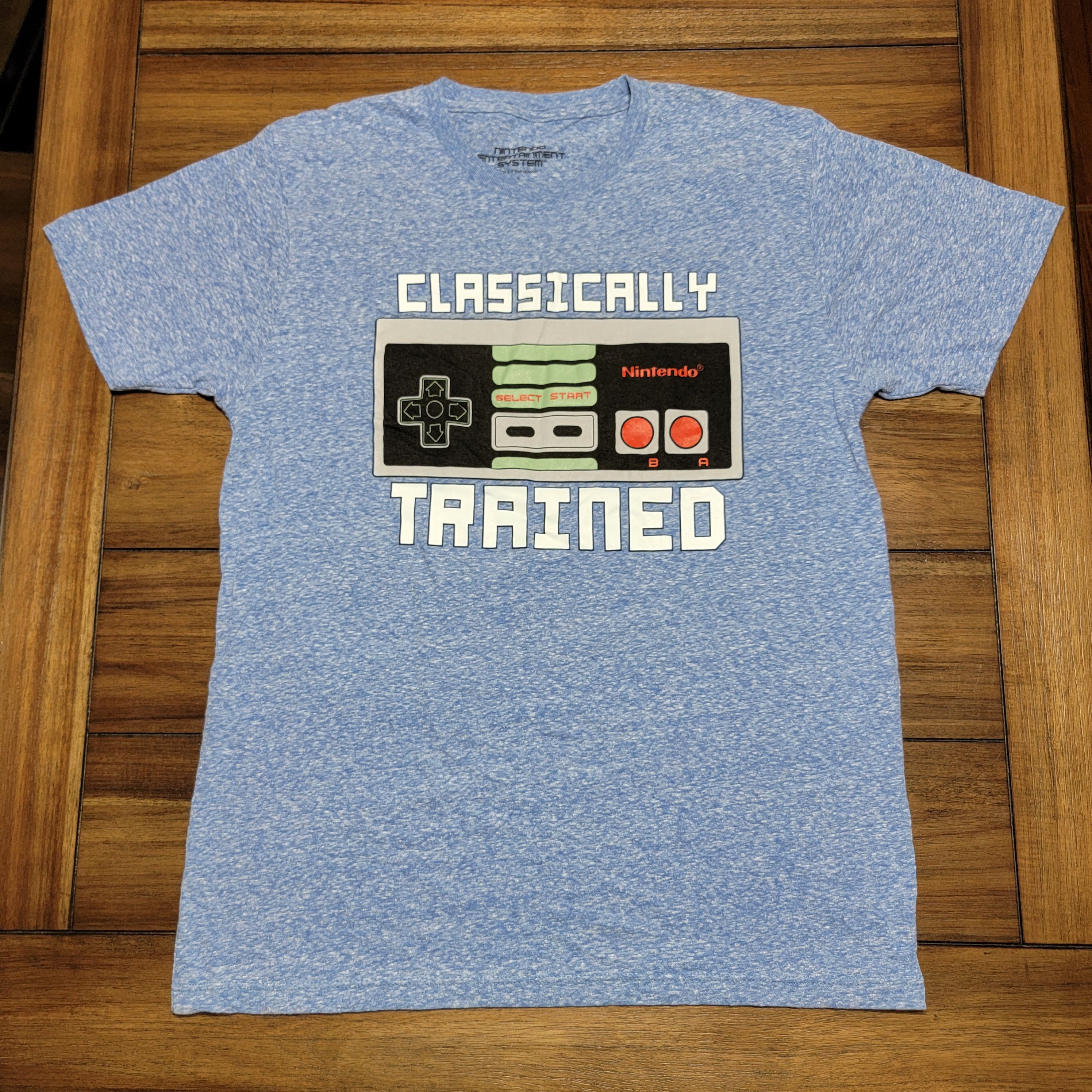 Nintendo Nintendo (NES) SS Unisex Tee "Classically Trained" - Large Size US L / EU 52-54 / 3 - 1 Thumbnail