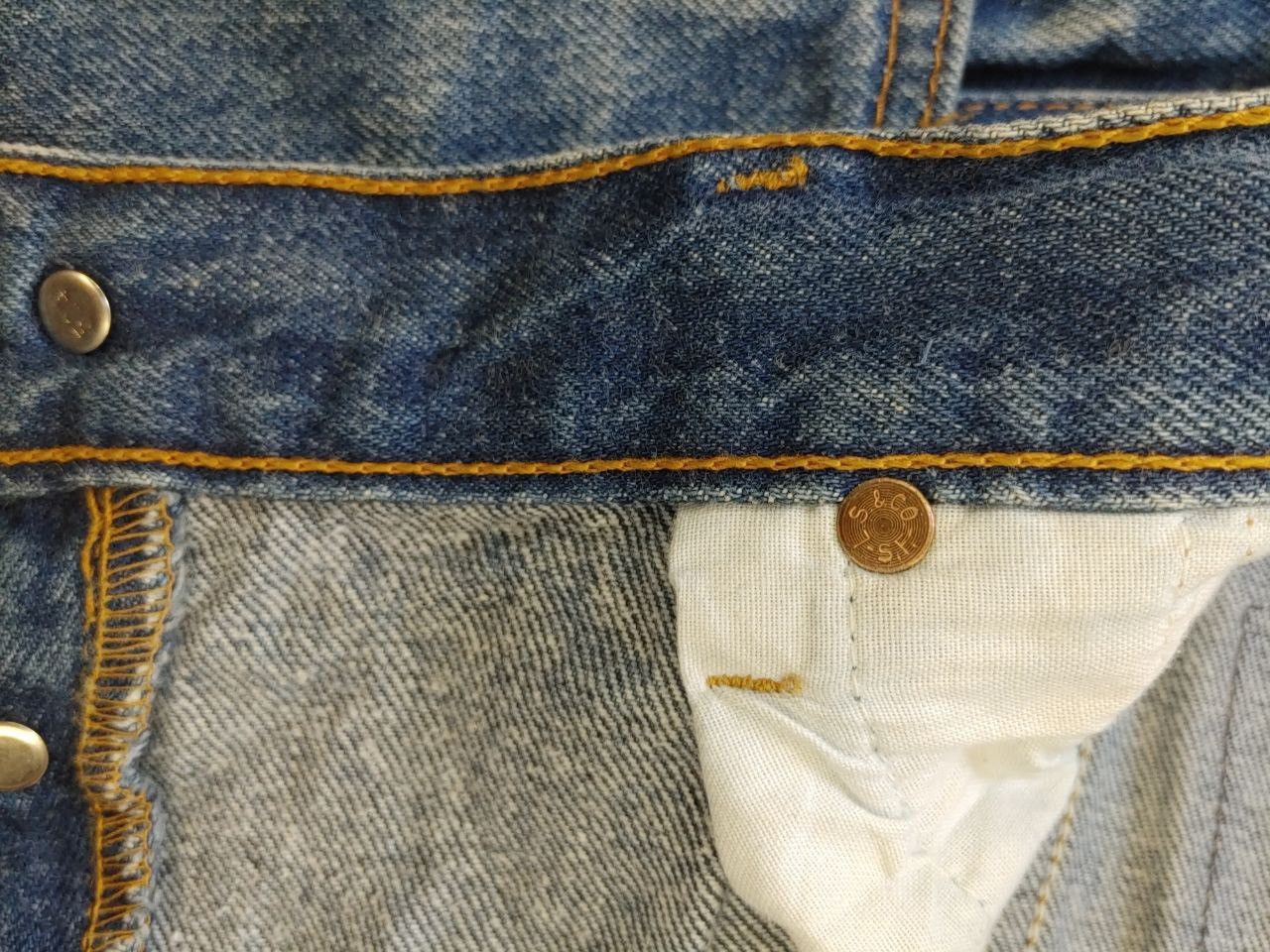 Levi's × Vintage Vintage Levi’s 501 xx made I’m USA denim jeans 34x33 Size US 34 / EU 50 - 5 Thumbnail