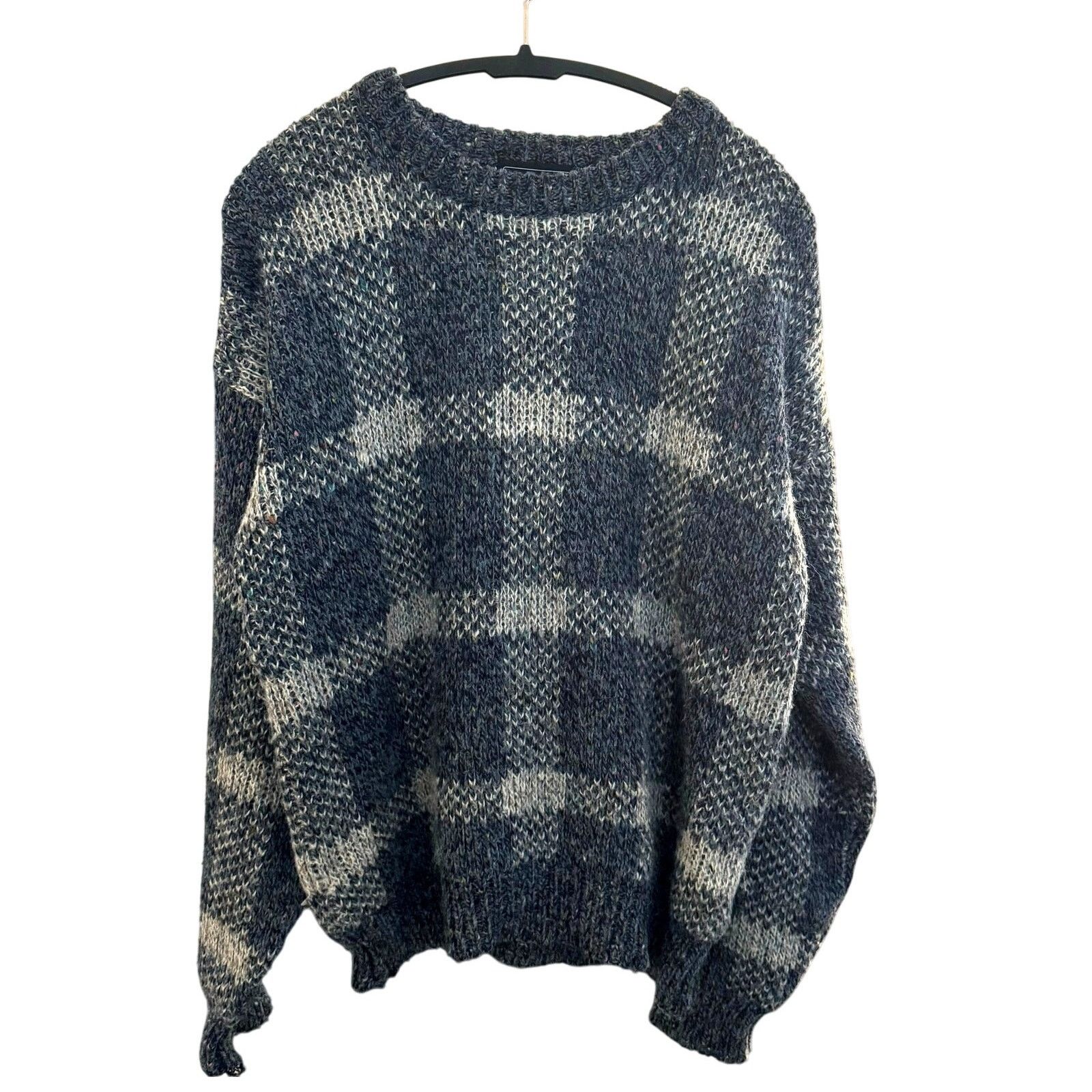 Vintage Vintage Peter England Plaid Blue White Size Large Size US L / EU 52-54 / 3 - 1 Thumbnail