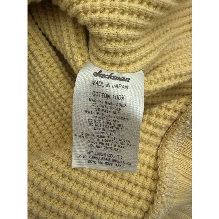Jackman Jackman Waffle Mid-Neck Butter/Yellow Size US XXL / EU 58 / 5 - 6 Thumbnail