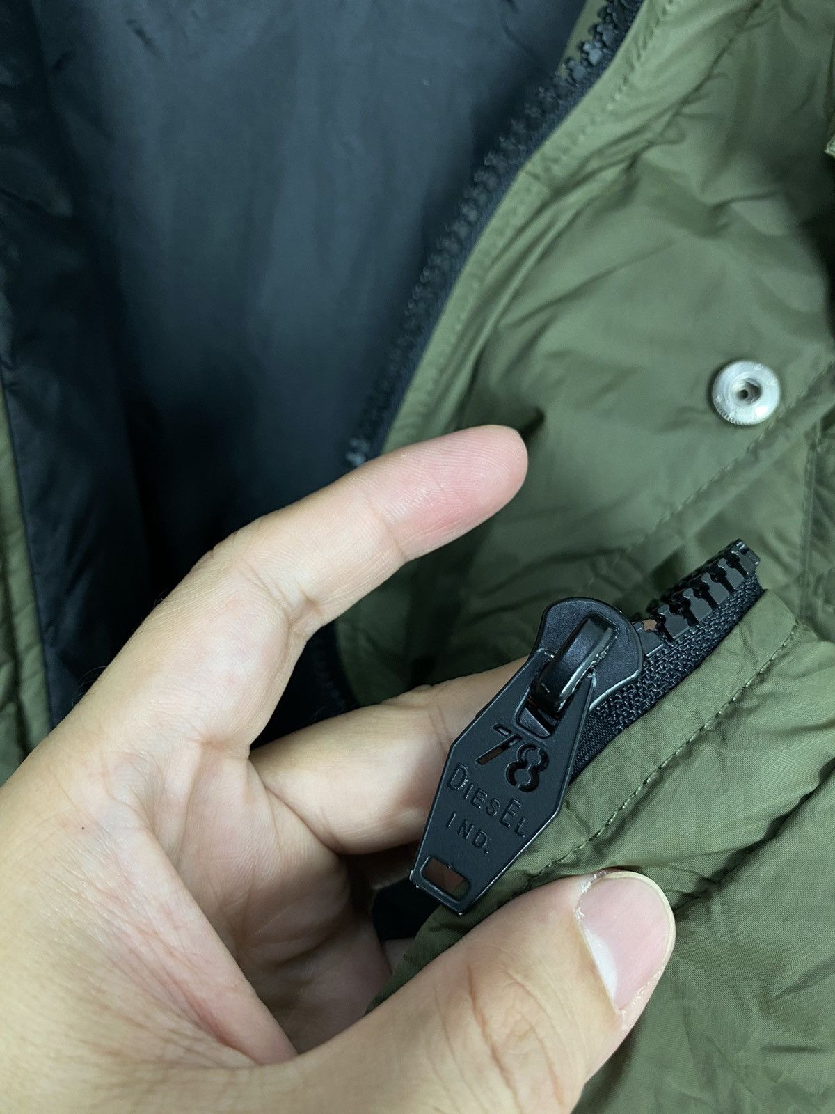 Diesel Rare‼️ Diesel Nylon Military Jacket Size US M / EU 48-50 / 2 - 12 Thumbnail