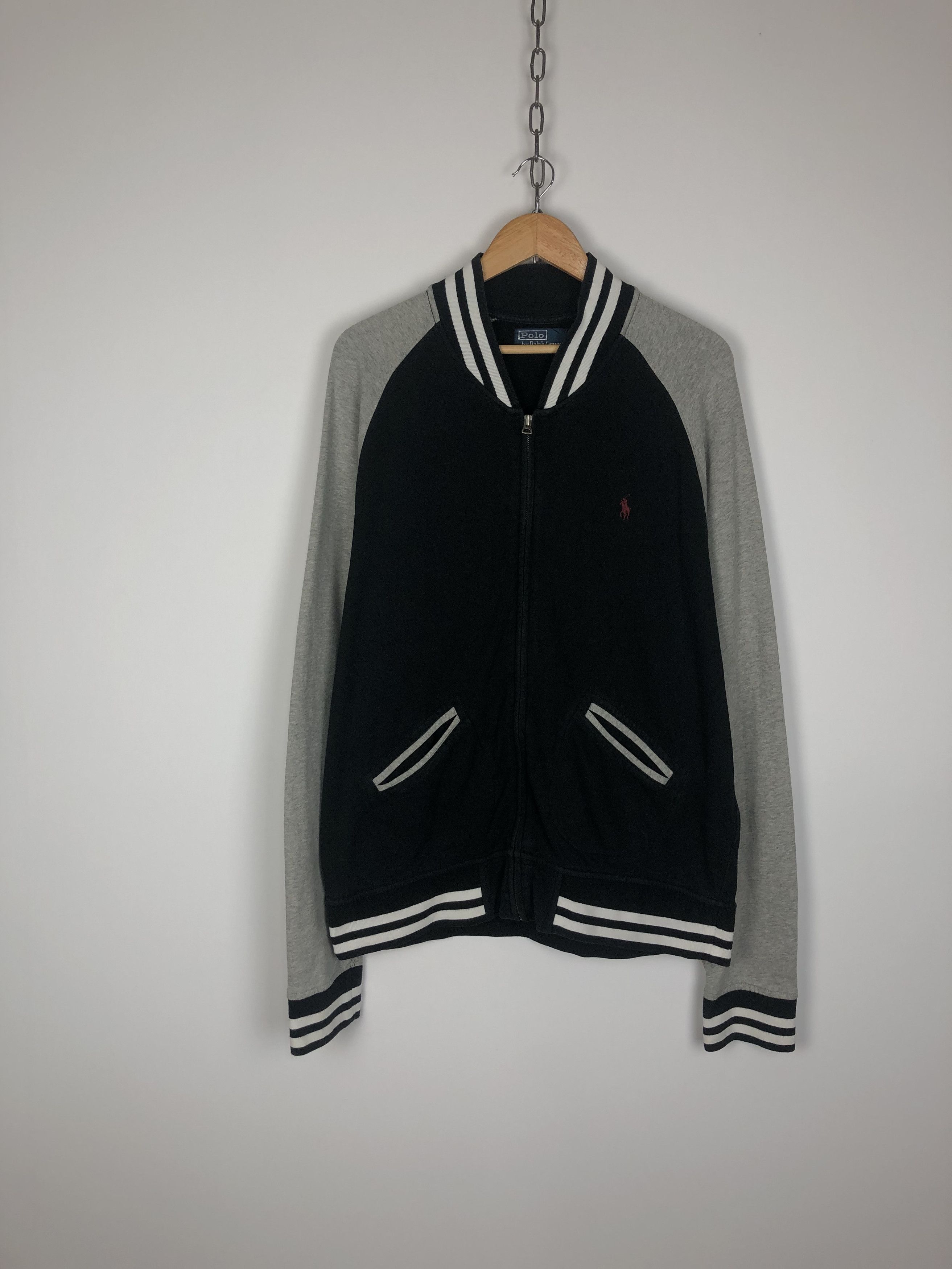 Polo Ralph Lauren Polo Ralph Lauren Bomber Jacket Zip Vintage XL Size US XL / EU 56 / 4 - 1 Thumbnail