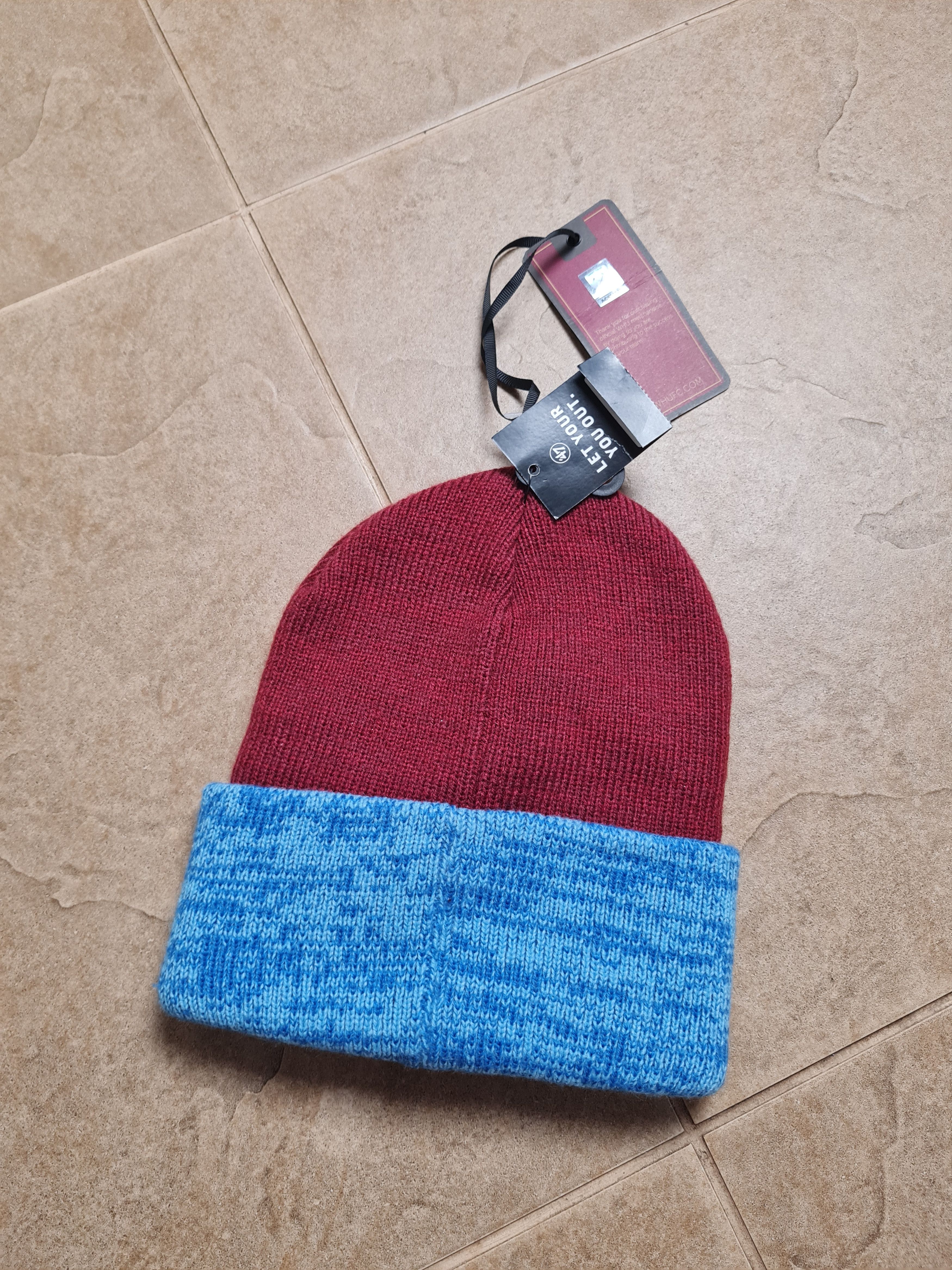 47 Brand 47Brand EPL West Ham United FC Prize Fight Cuff Knit Beanie Size ONE SIZE - 7 Thumbnail