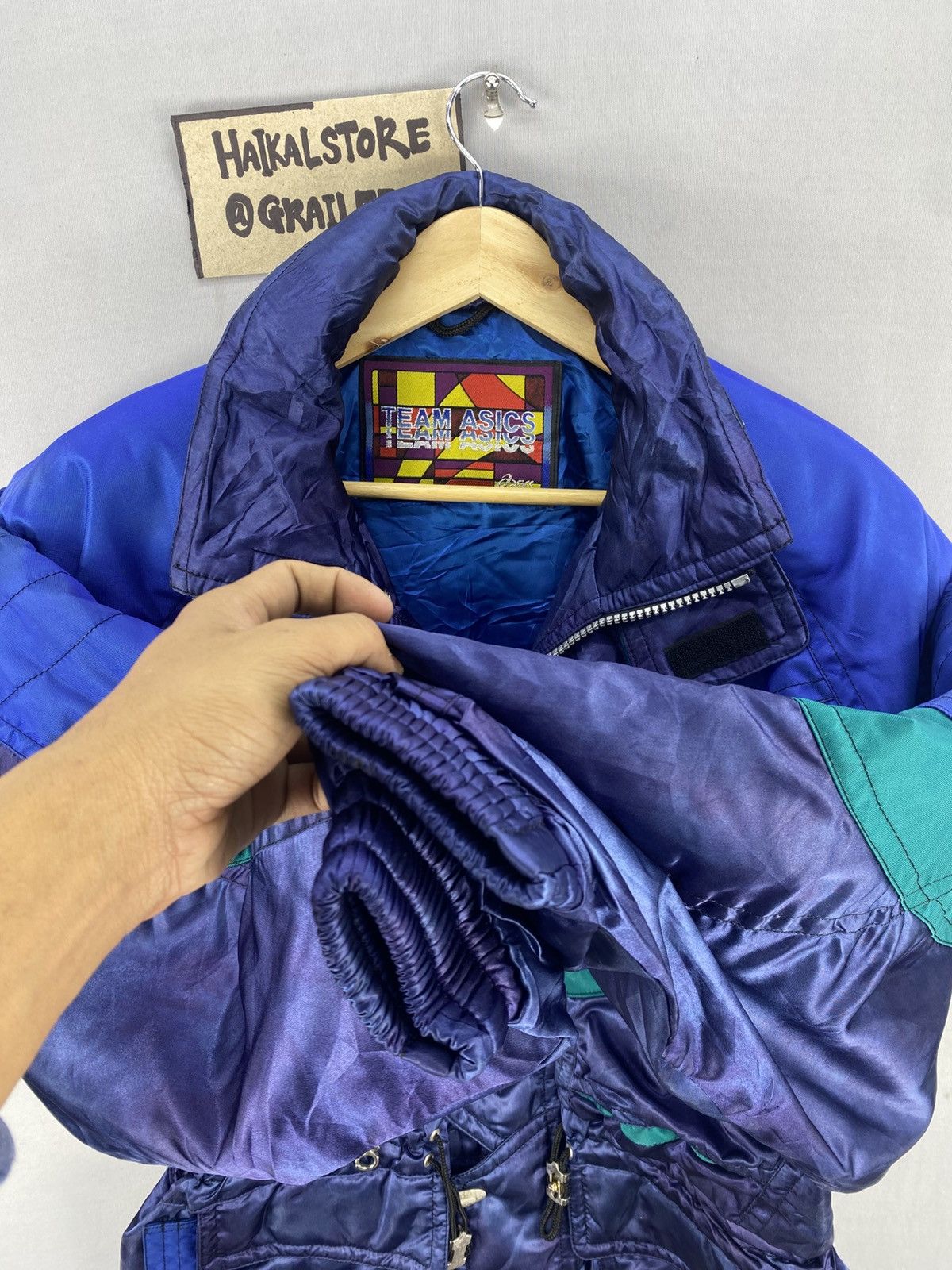 Asics Vintage Asics Multicolour Ski Jacket Size US L / EU 52-54 / 3 - 9 Thumbnail