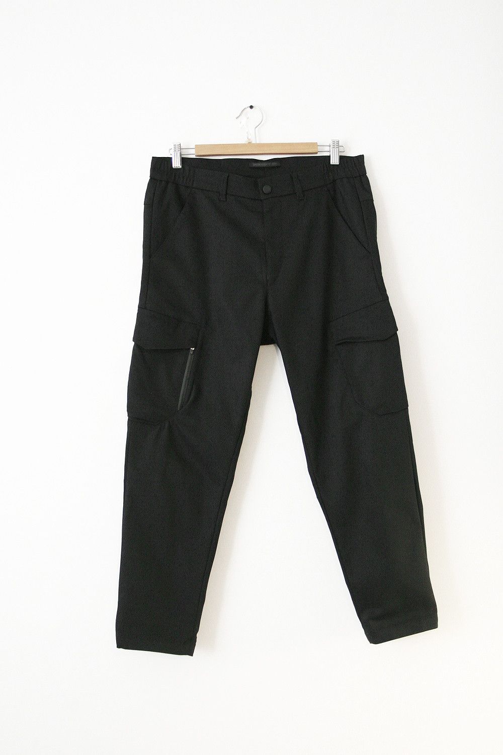 DRYKORN Drykorn for Beautifull People Tevo Black Cargo Casual Pants Size US 32 / EU 48 - 2 Thumbnail