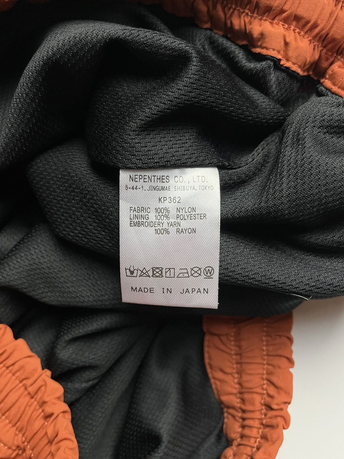 Needles Needles Japan Summer Shorts - Deep Orange Size US 30 / EU 46 - 9 Thumbnail