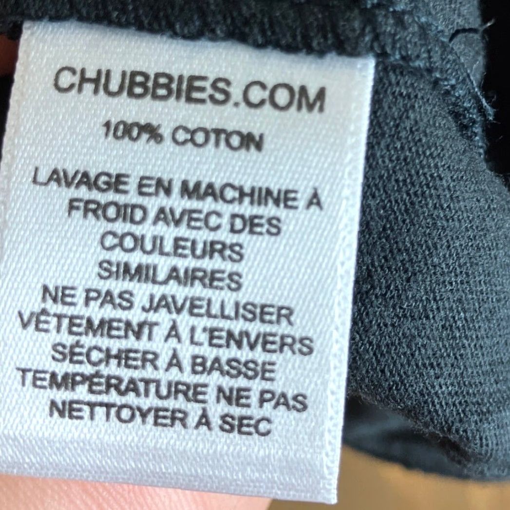 Chubbies Chubbies Mens Shirt Black The Weekend Has Arrived Vibes 100% Cotton Crew XL Shirt Men Black XL Crew Long Sleeve Solid Casual Vintage Size US XL / EU 56 / 4 - 7 Thumbnail